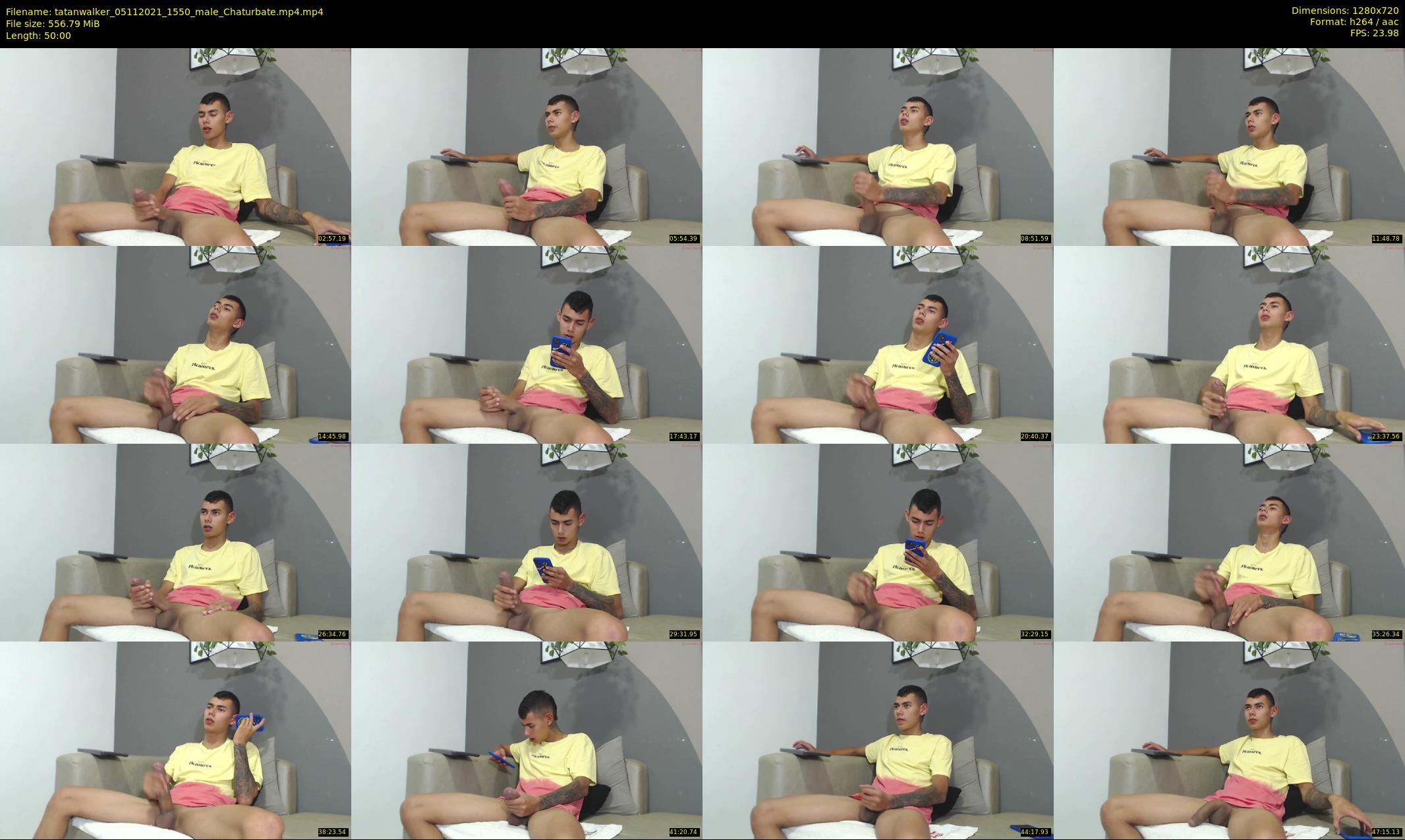 tatanwalker — 50 minute Chaturbate male cam show recording, 720p, Nov 5, 2021