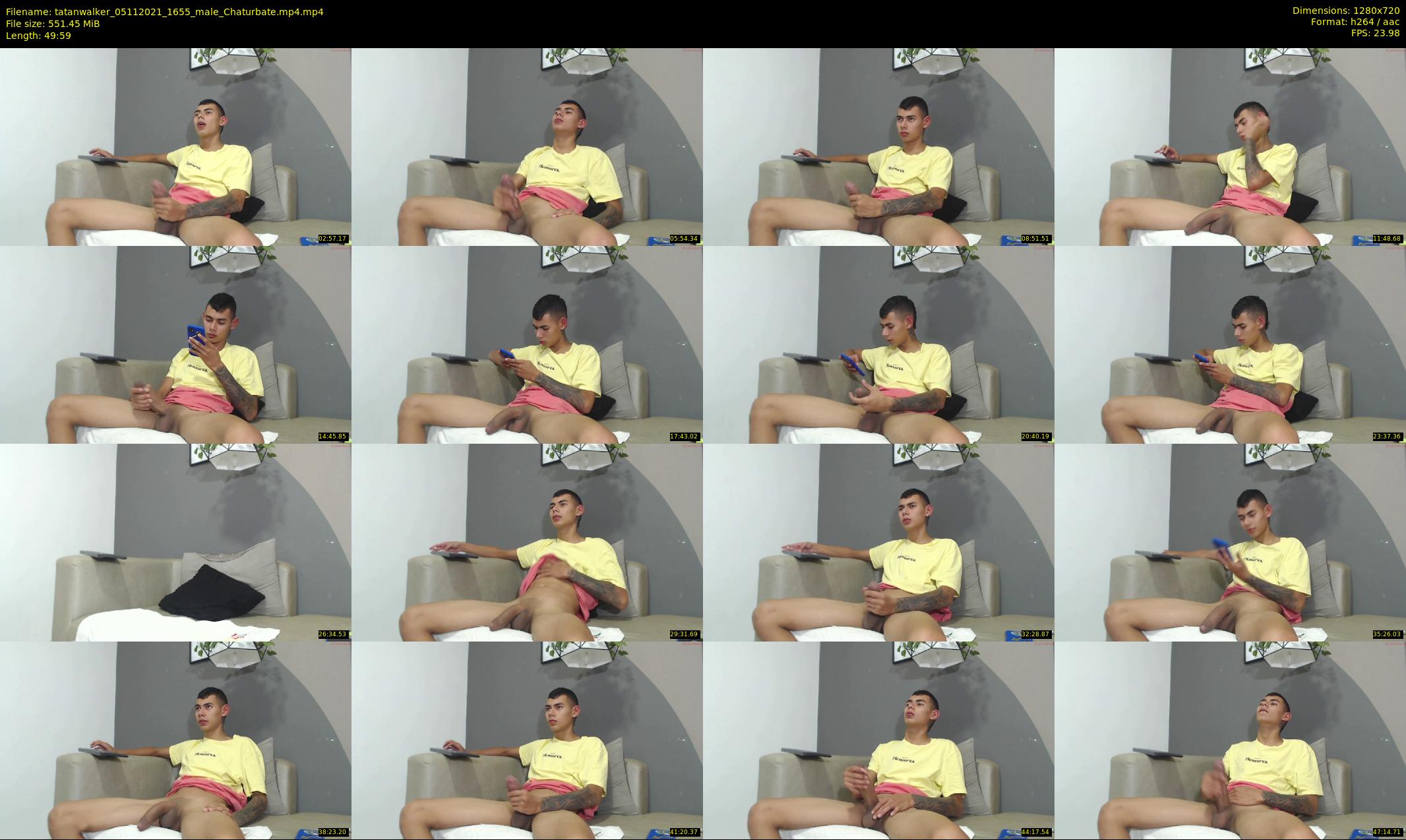 tatanwalker — 50 minute Chaturbate male cam show recording, 720p, Nov 5, 2021