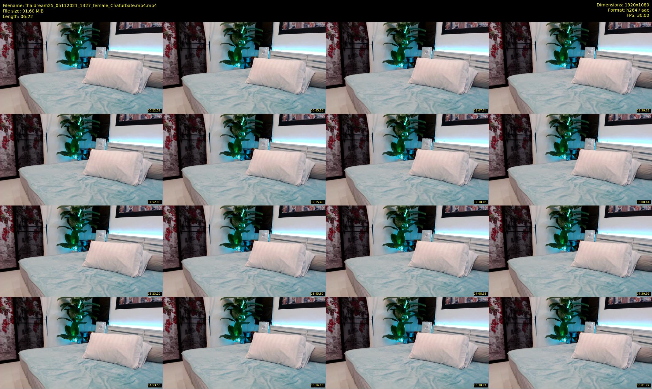 thaidream25 — 7 minute Chaturbate female cam show recording, 1080p, Nov 5, 2021