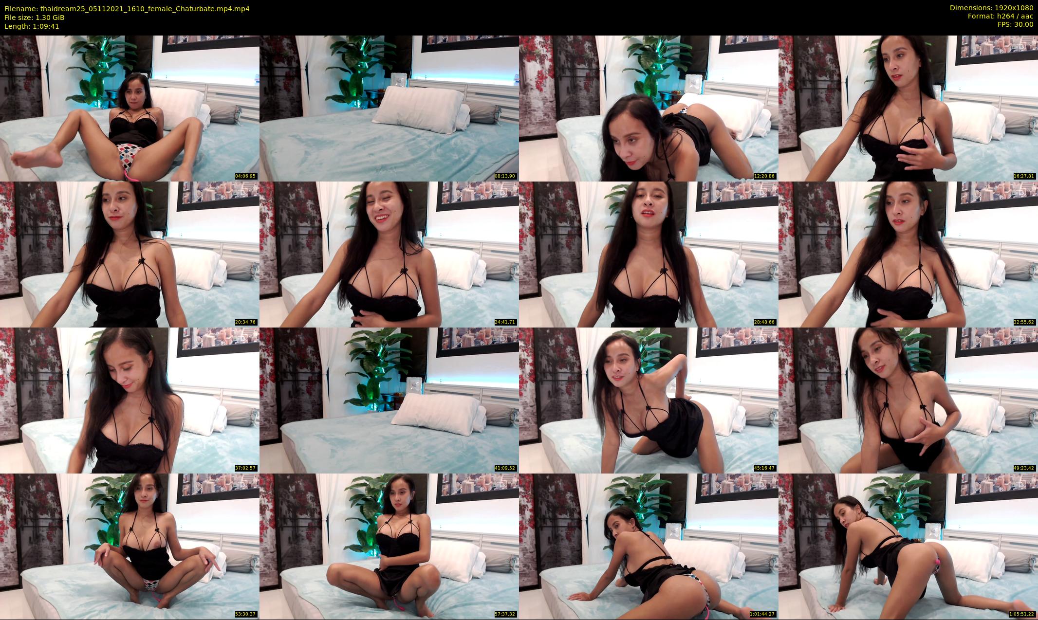 thaidream25 — 70 minute Chaturbate female cam show recording, 1080p, Nov 5, 2021