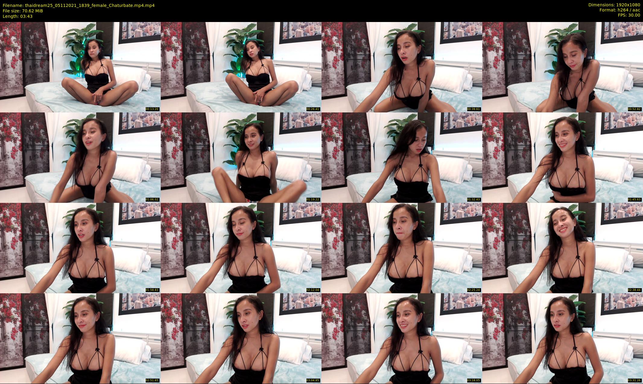 thaidream25 — 4 minute Chaturbate female cam show recording, 1080p, Nov 5, 2021