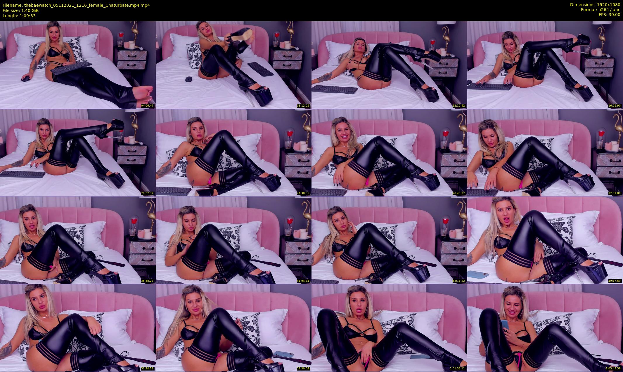 thebaewatch — 70 minute Chaturbate female cam show recording, 1080p, Nov 5, 2021