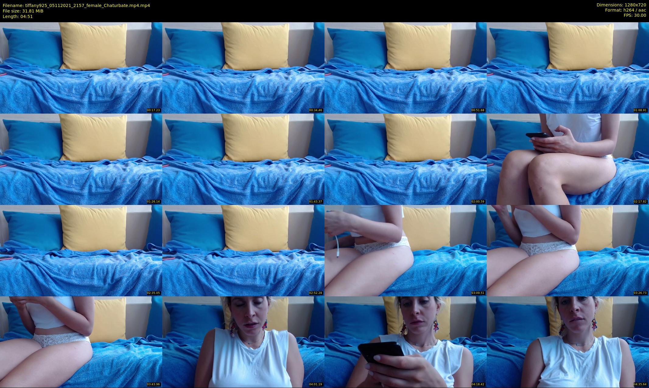 tiffany925 — 5 minute Chaturbate female cam show recording, 720p, Nov 5, 2021
