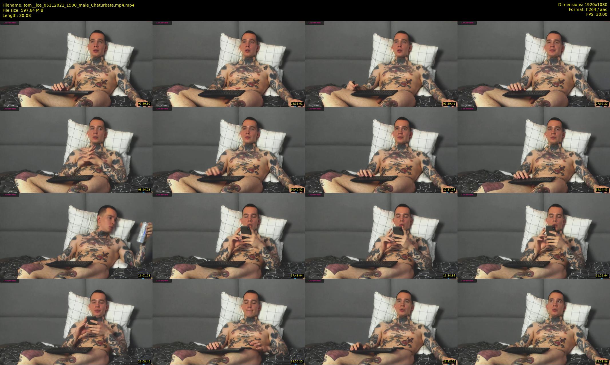 tom__ice — 31 minute Chaturbate male cam show recording, 1080p, Nov 5, 2021
