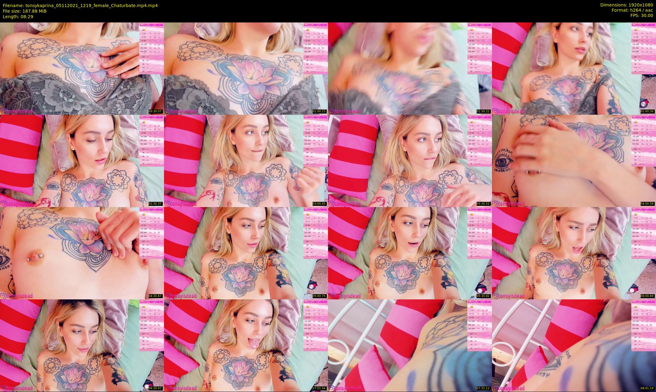 tonsykaprina — 9 minute Chaturbate couple cam show recording, 1080p, Nov 5, 2021