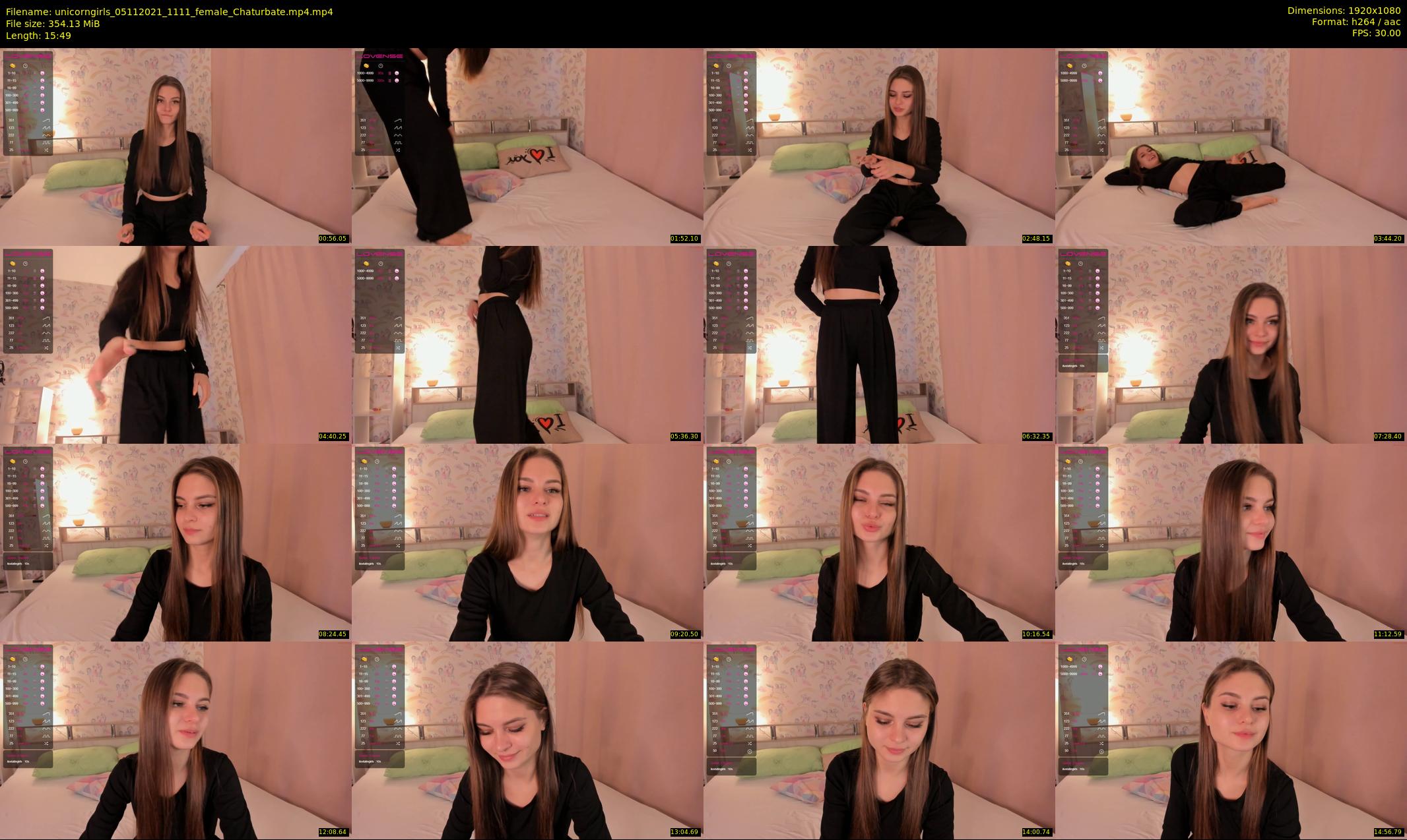 unicorngirls — 16 minute Chaturbate couple cam show recording, 1080p, Nov 5, 2021