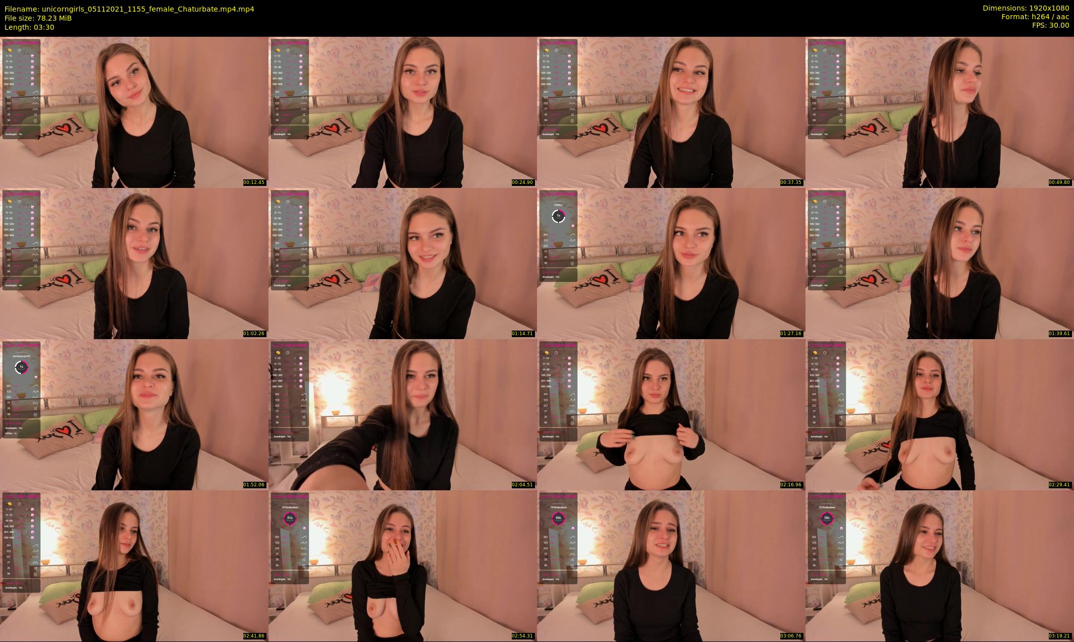 unicorngirls — 4 minute Chaturbate couple cam show recording, 1080p, Nov 5, 2021