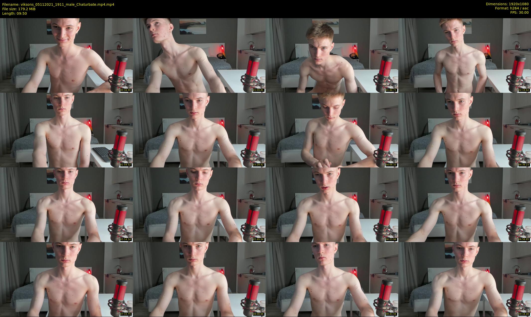 viksons — 10 minute Chaturbate male cam show recording, 1080p, Nov 5, 2021