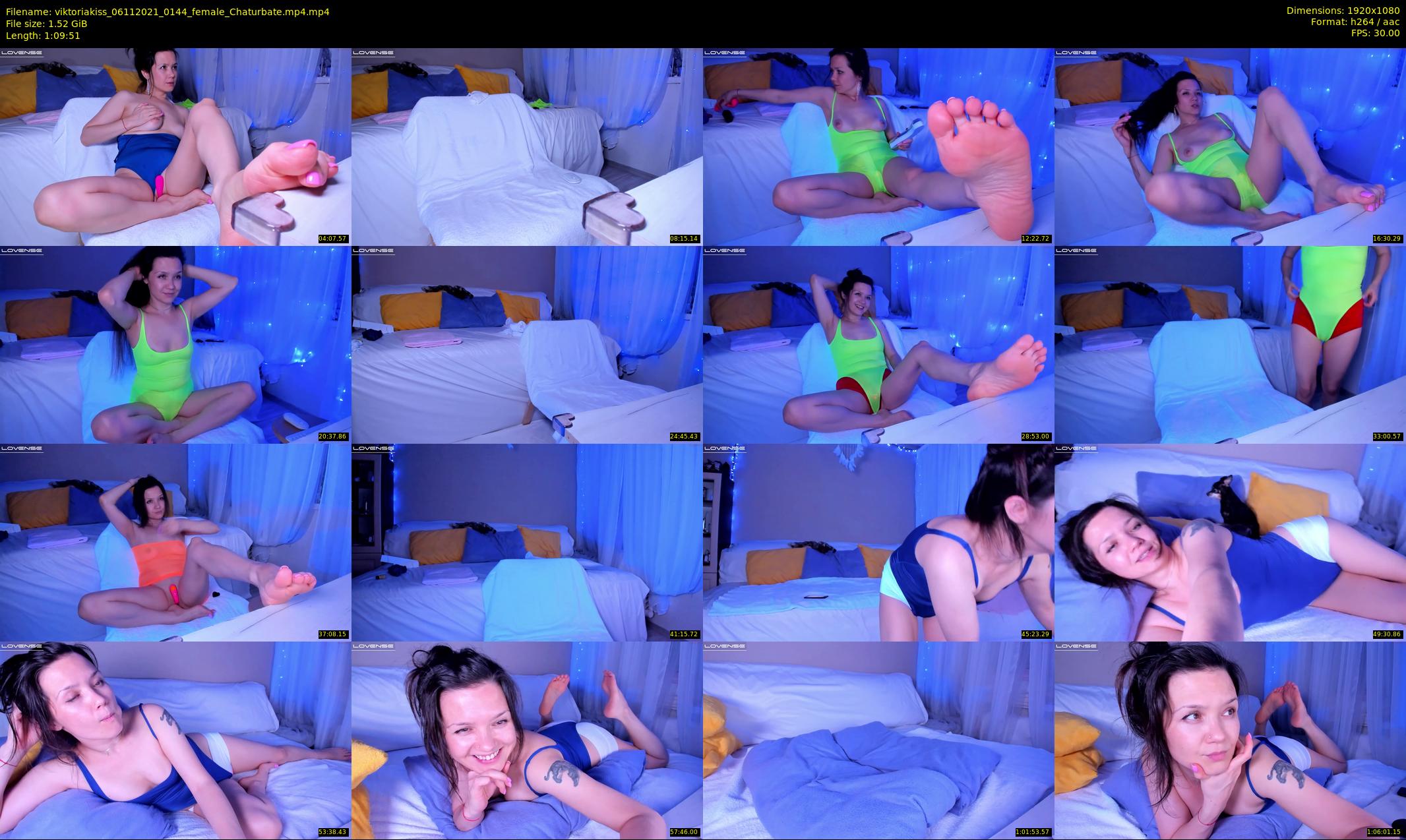viktoriakiss — 70 minute Chaturbate female cam show recording, 1080p, Nov 6, 2021