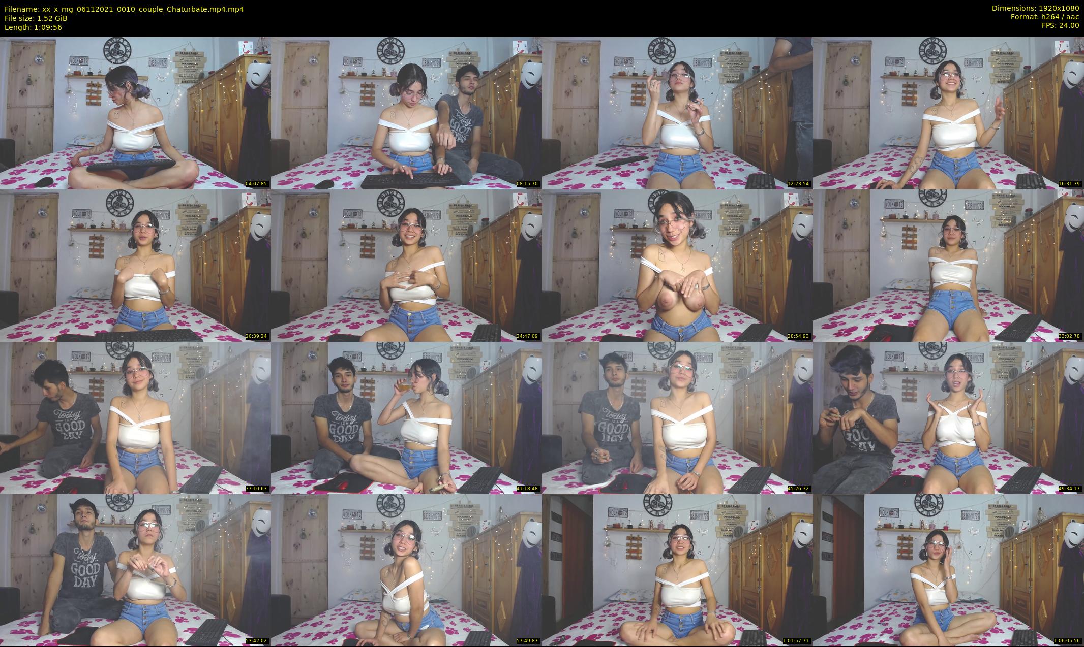 xx_x_mg — 70 minute Chaturbate couple cam show recording, 1080p, Nov 6, 2021