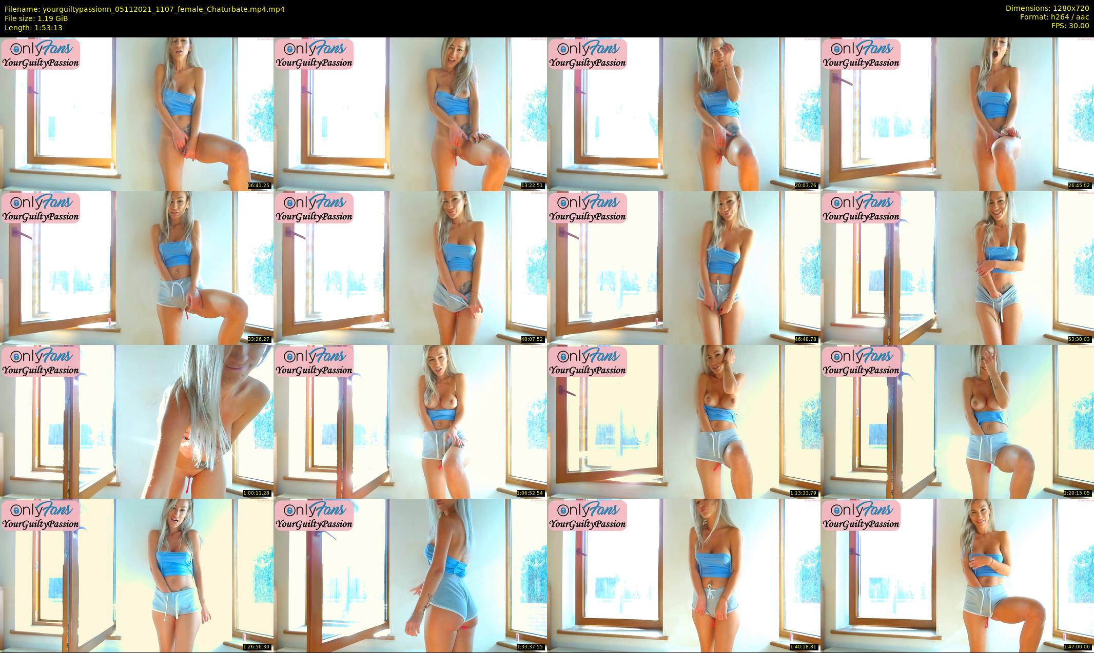 yourguiltypassionn — 114 minute Chaturbate female cam show recording, 720p, Nov 5, 2021