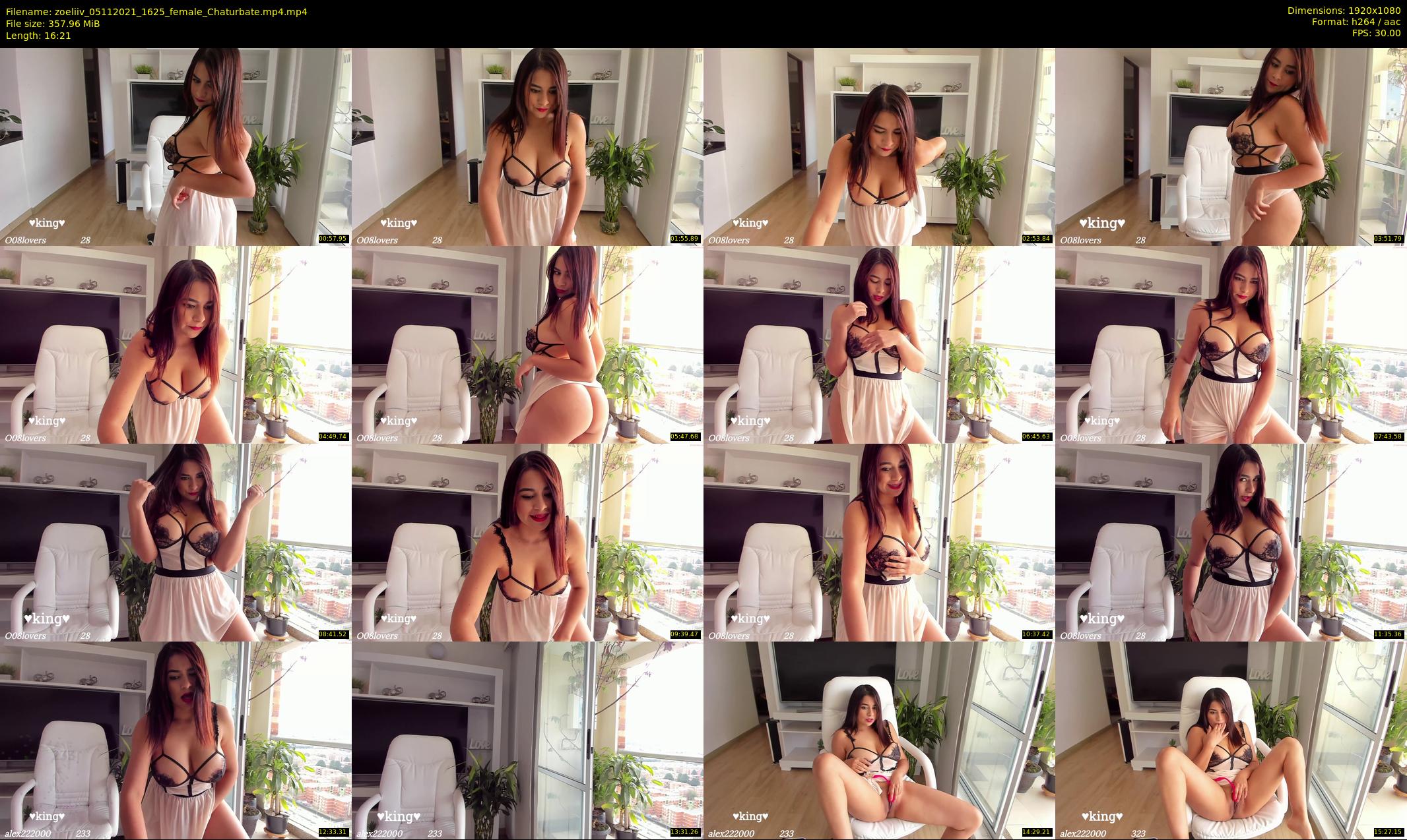 zoeliiv — 17 minute Chaturbate female cam show recording, 1080p, Nov 5, 2021