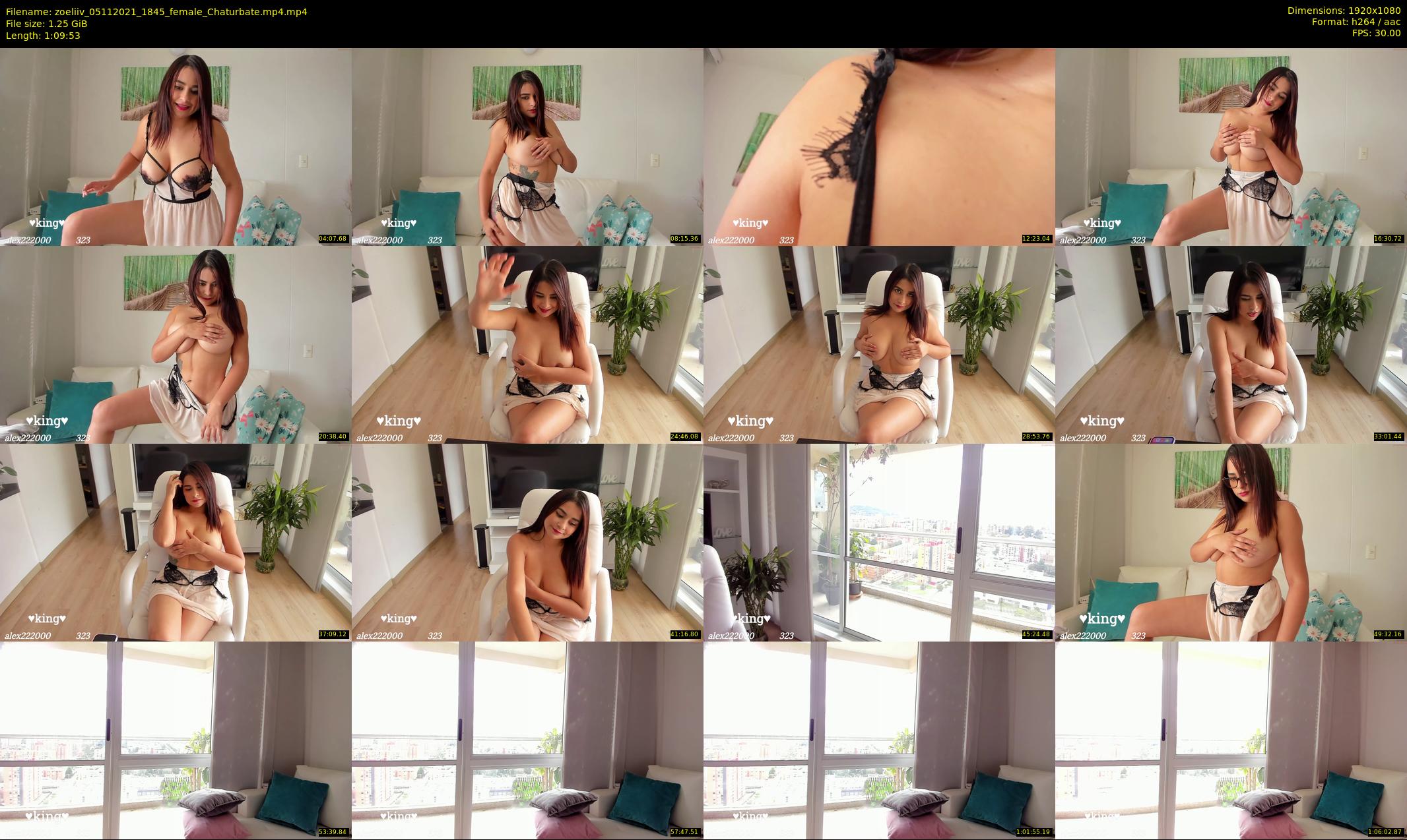 zoeliiv — 70 minute Chaturbate female cam show recording, 1080p, Nov 5, 2021