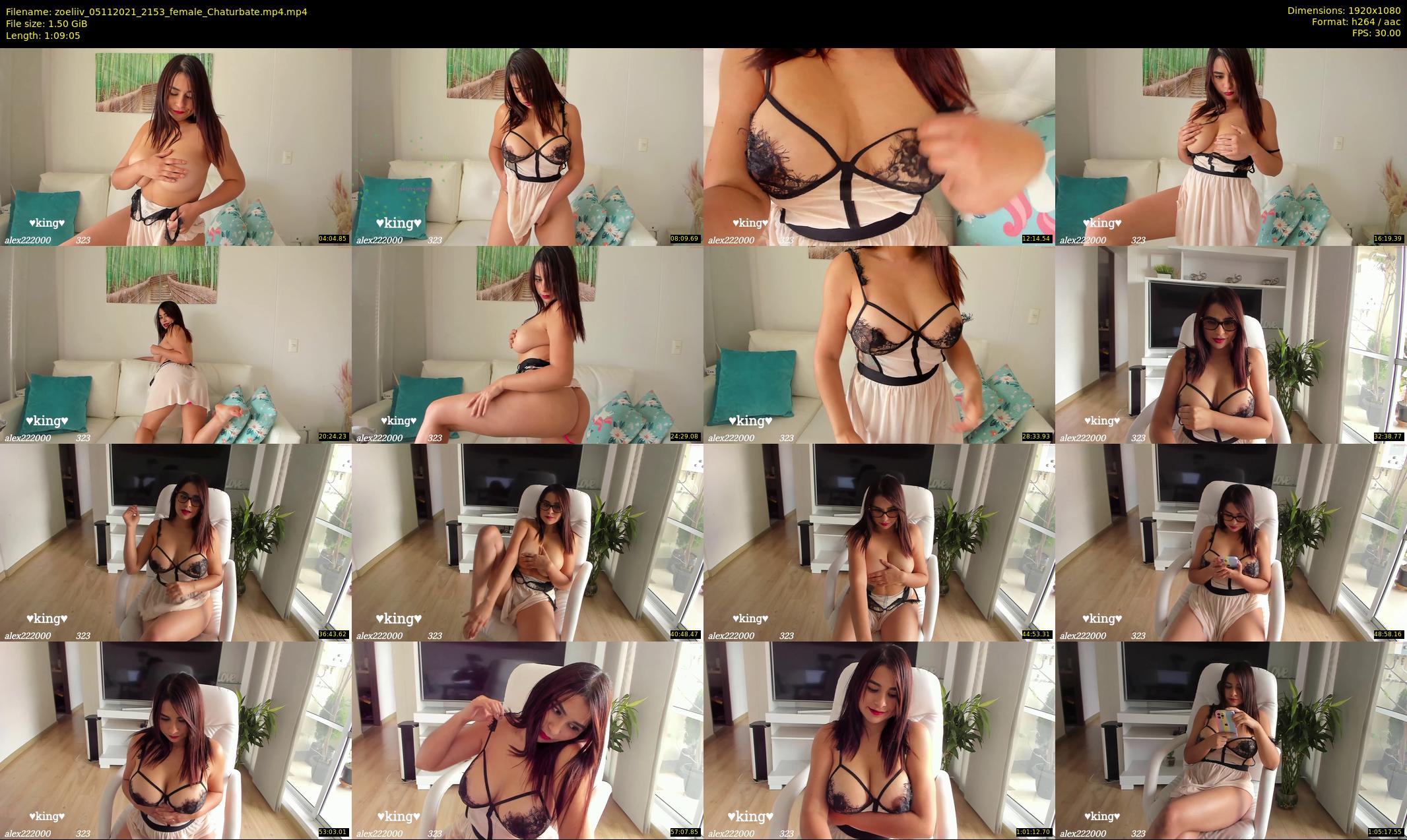 zoeliiv — 70 minute Chaturbate female cam show recording, 1080p, Nov 5, 2021