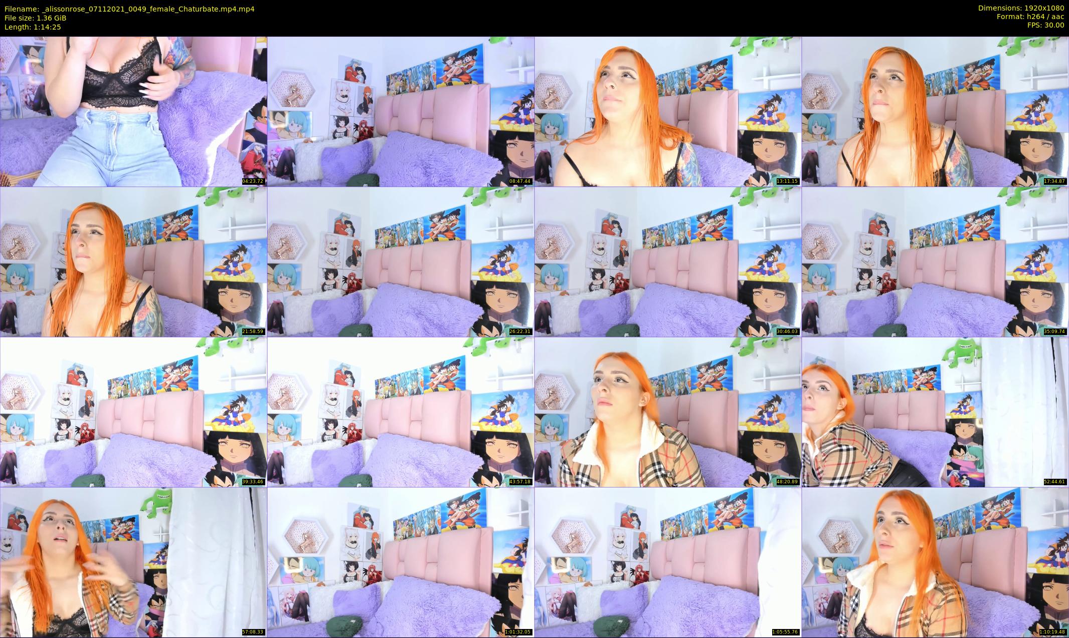 _alissonrose — 75 minute Chaturbate female cam show recording, 1080p, Nov 7, 2021