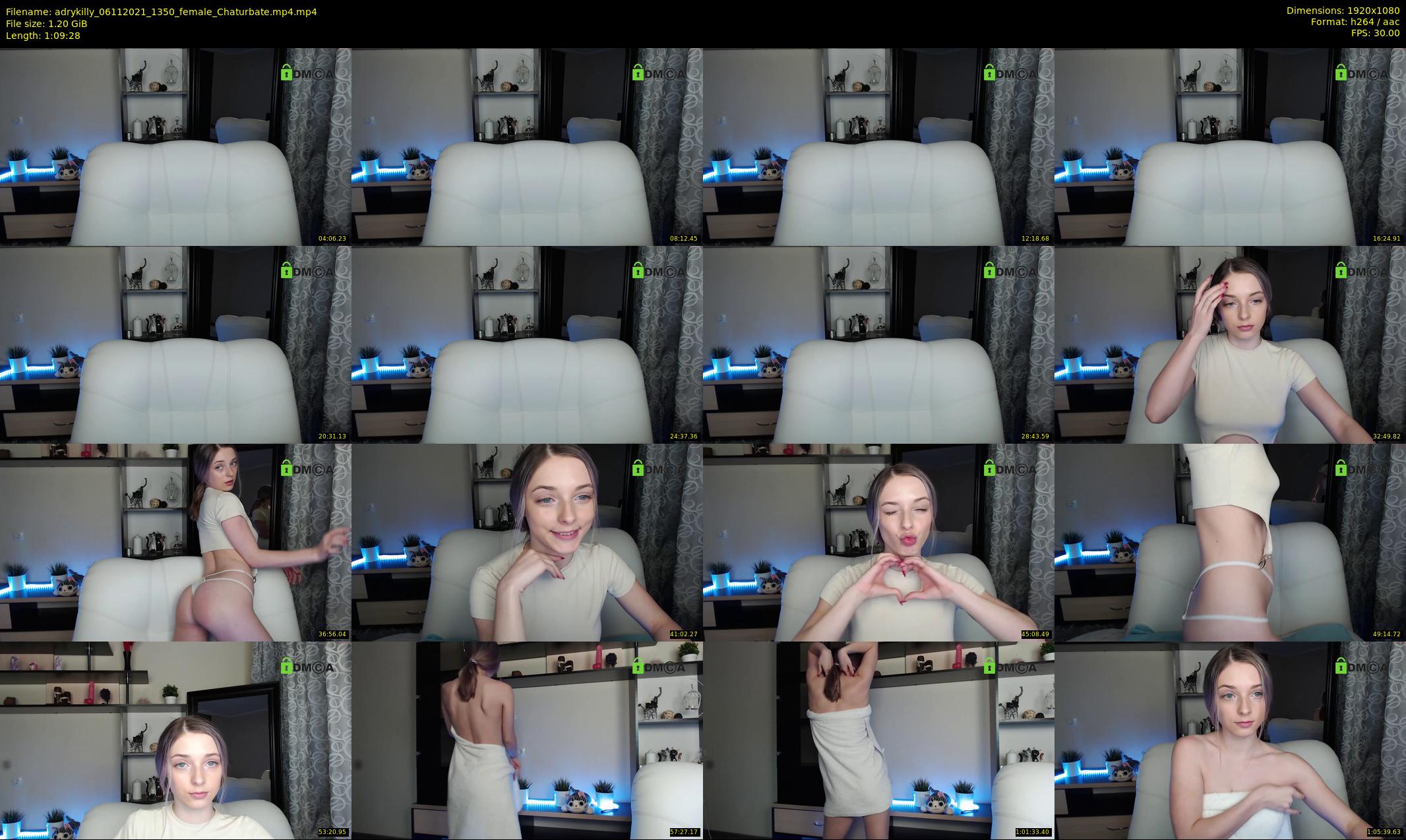 adrykilly — 70 minute Chaturbate female cam show recording, 1080p, Nov 6, 2021