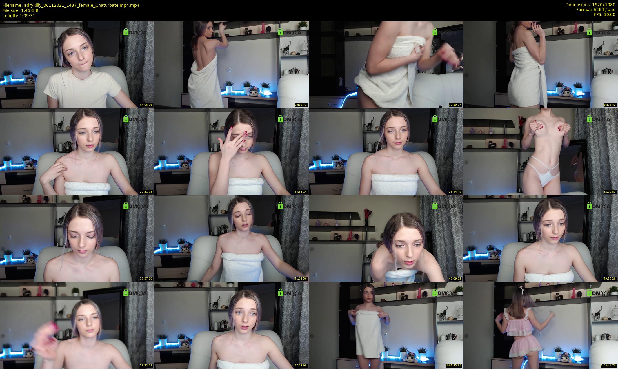 adrykilly — 70 minute Chaturbate female cam show recording, 1080p, Nov 6, 2021
