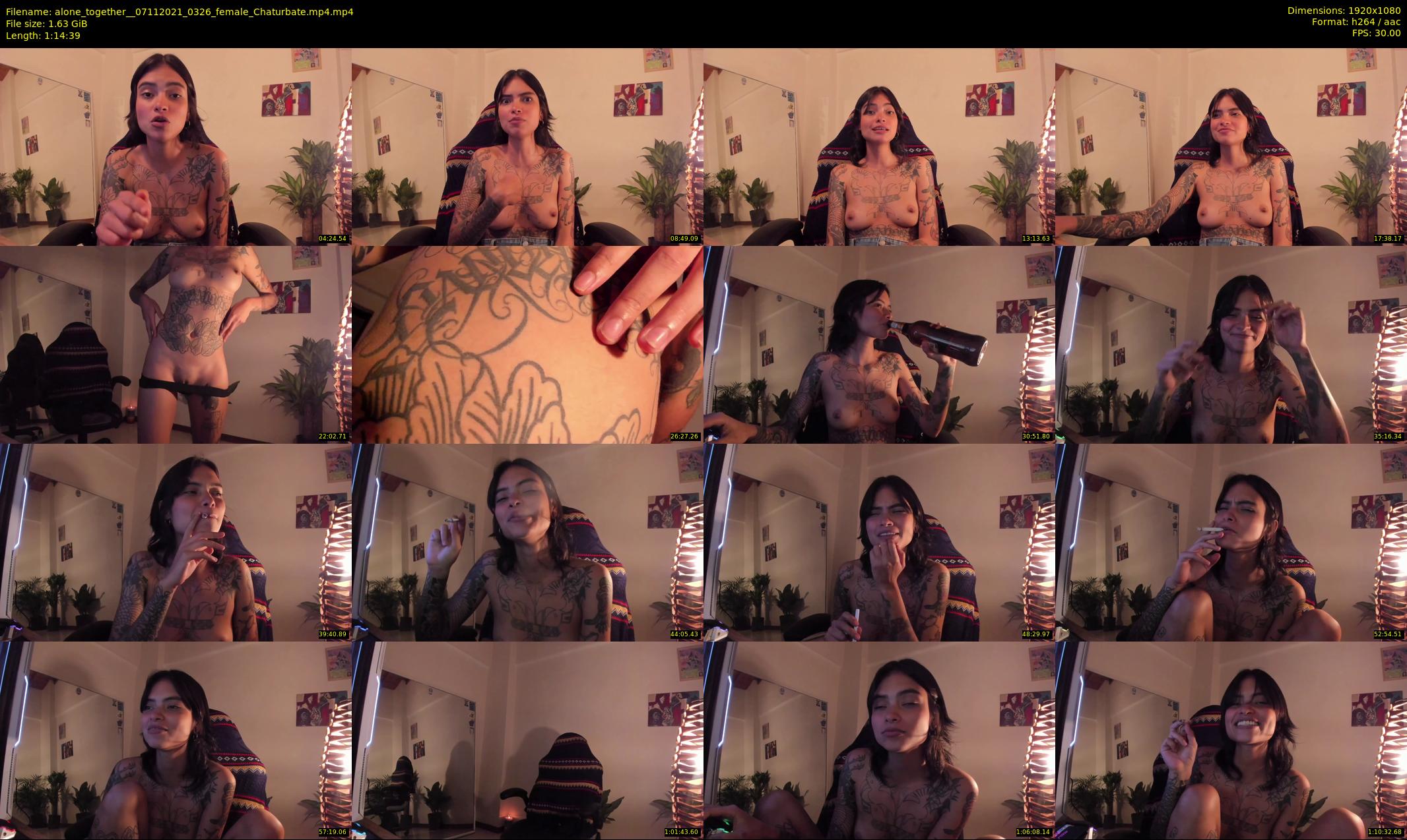 alone_together_ — 75 minute Chaturbate female cam show recording, 1080p, Nov 7, 2021