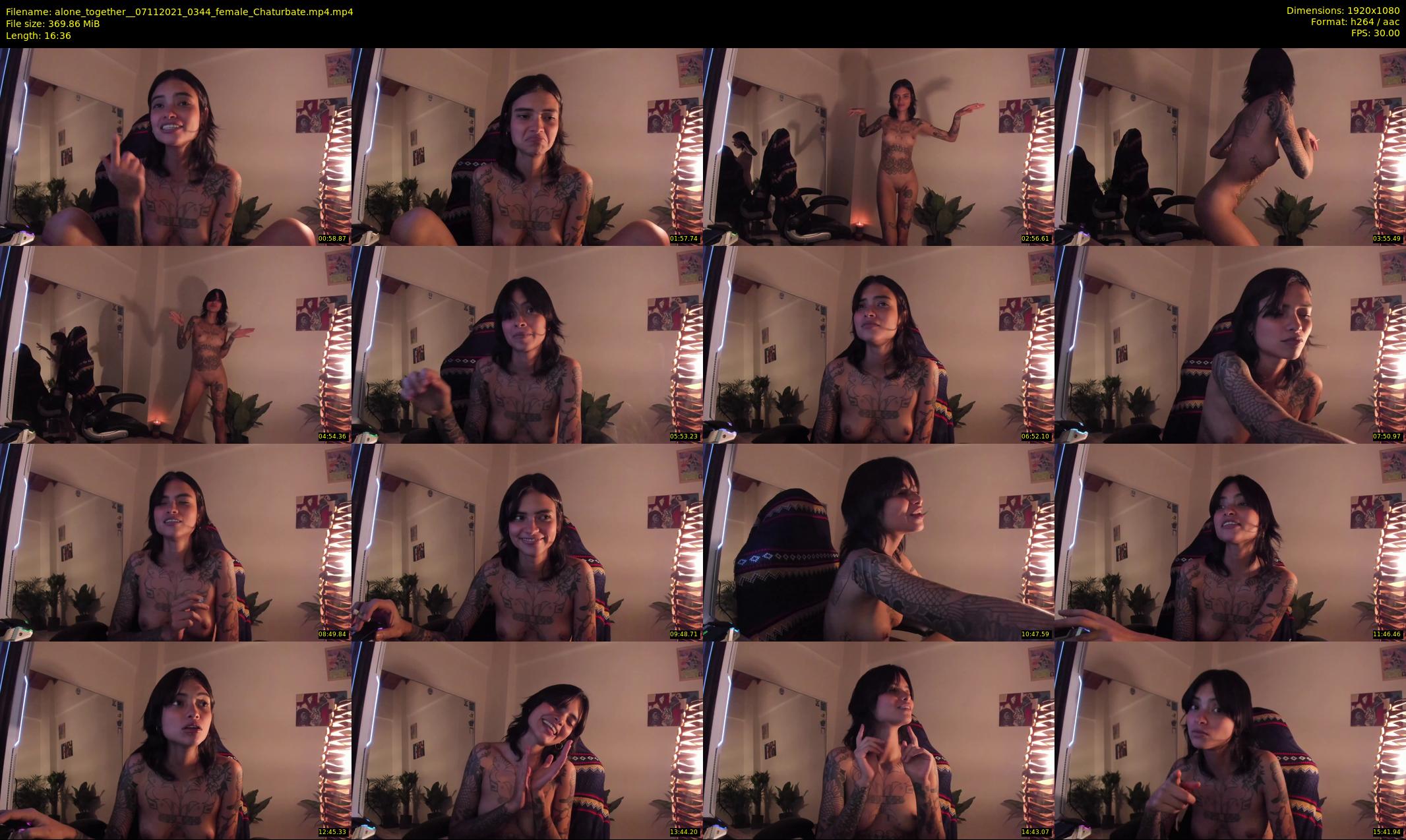 alone_together_ — 17 minute Chaturbate female cam show recording, 1080p, Nov 7, 2021