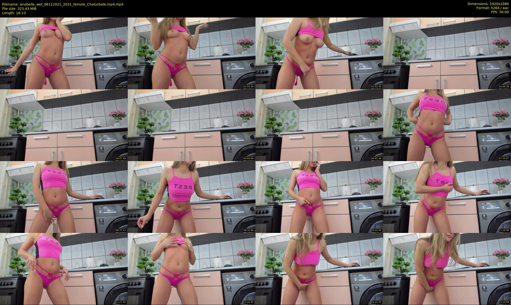 anabelle_wet — 17 minute Chaturbate female cam show recording, 1080p, Nov 6, 2021