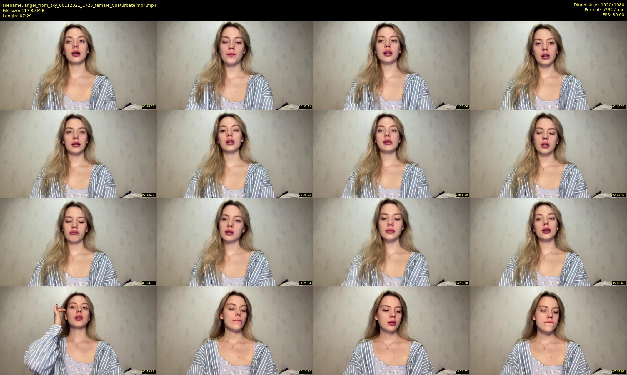 angel_from_sky — 8 minute Chaturbate female cam show recording, 1080p, Nov 6, 2021