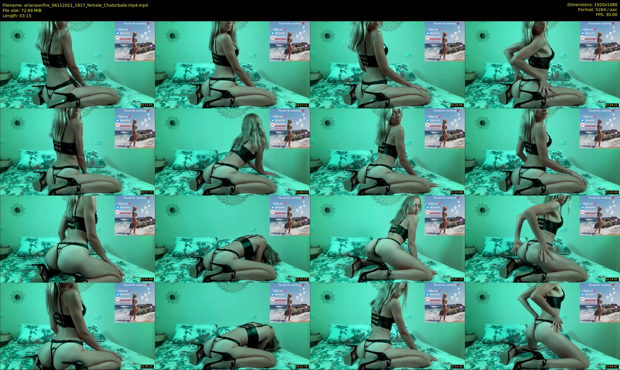 arianaonfire — 4 minute Chaturbate couple cam show recording, 1080p, Nov 6, 2021
