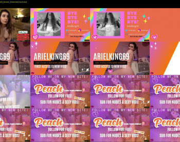 arielking69 — 9 minute Chaturbate female cam show recording, 1080p, Nov 6, 2021