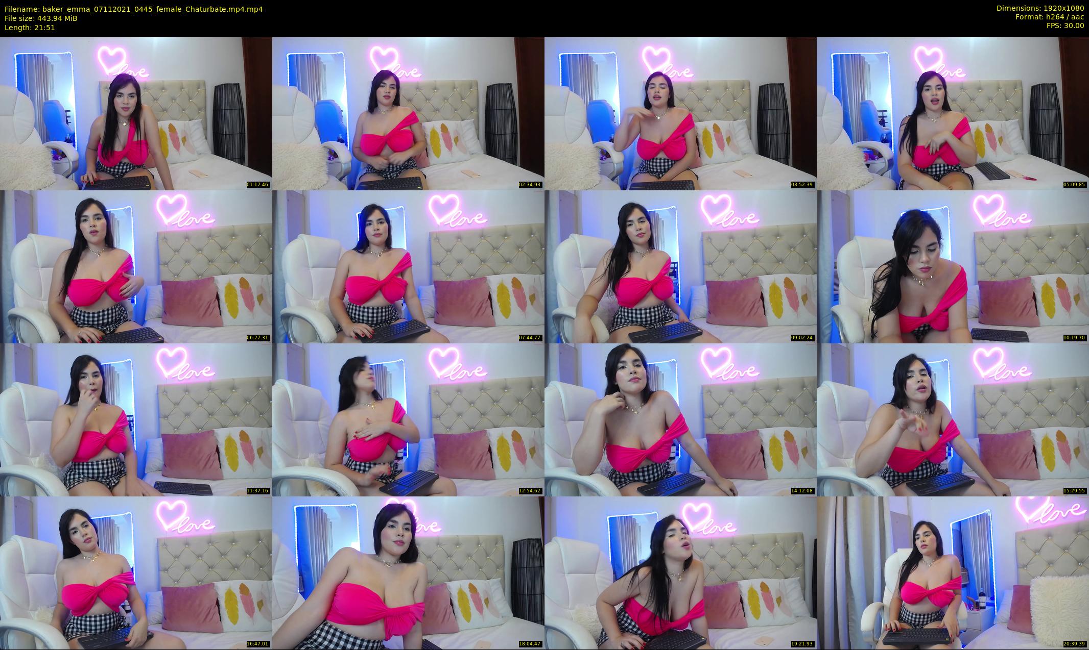 baker_emma — 22 minute Chaturbate female cam show recording, 1080p, Nov 7, 2021