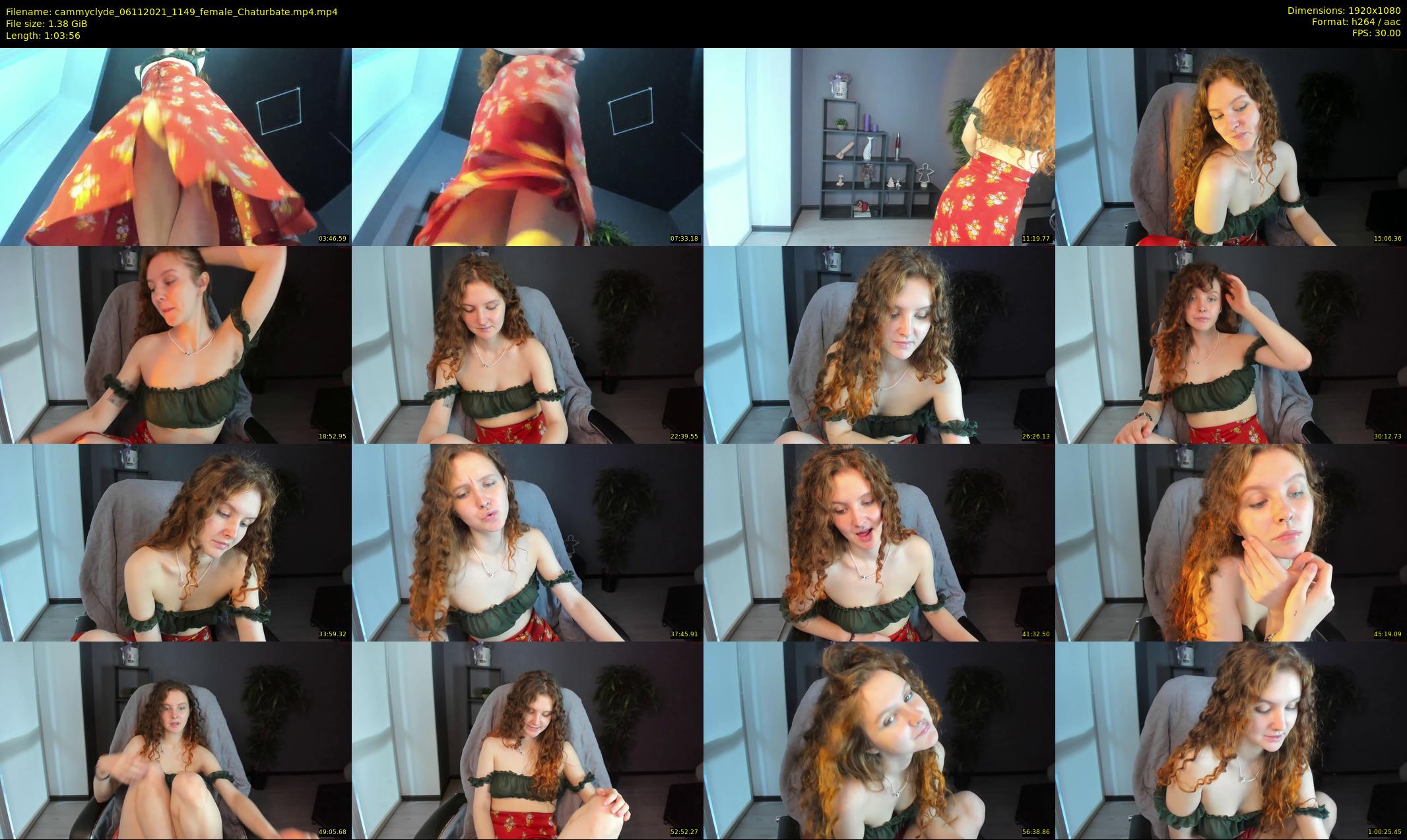 cammyclyde — 64 minute Chaturbate female cam show recording, 1080p, Nov 6, 2021