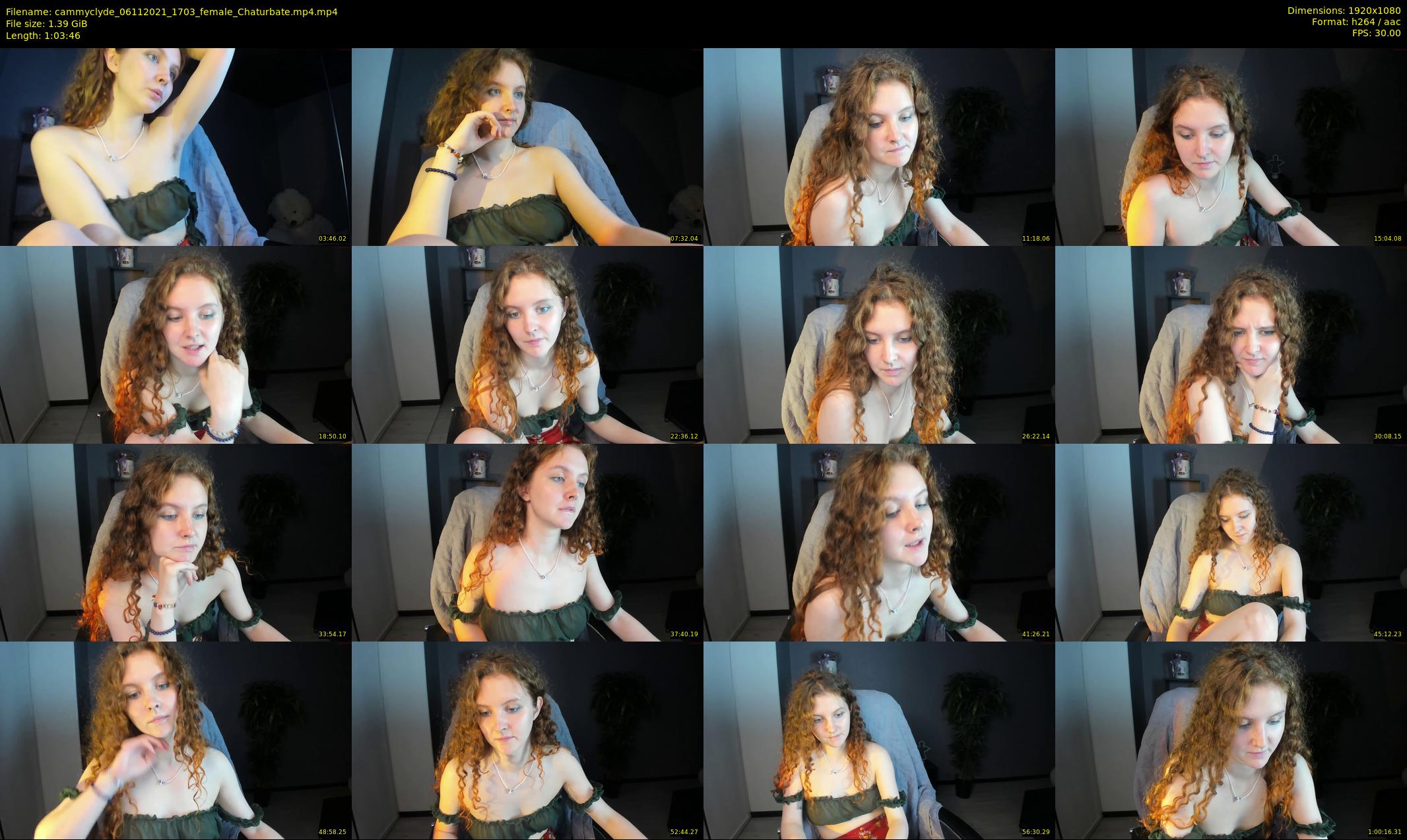 cammyclyde — 64 minute Chaturbate female cam show recording, 1080p, Nov 6, 2021