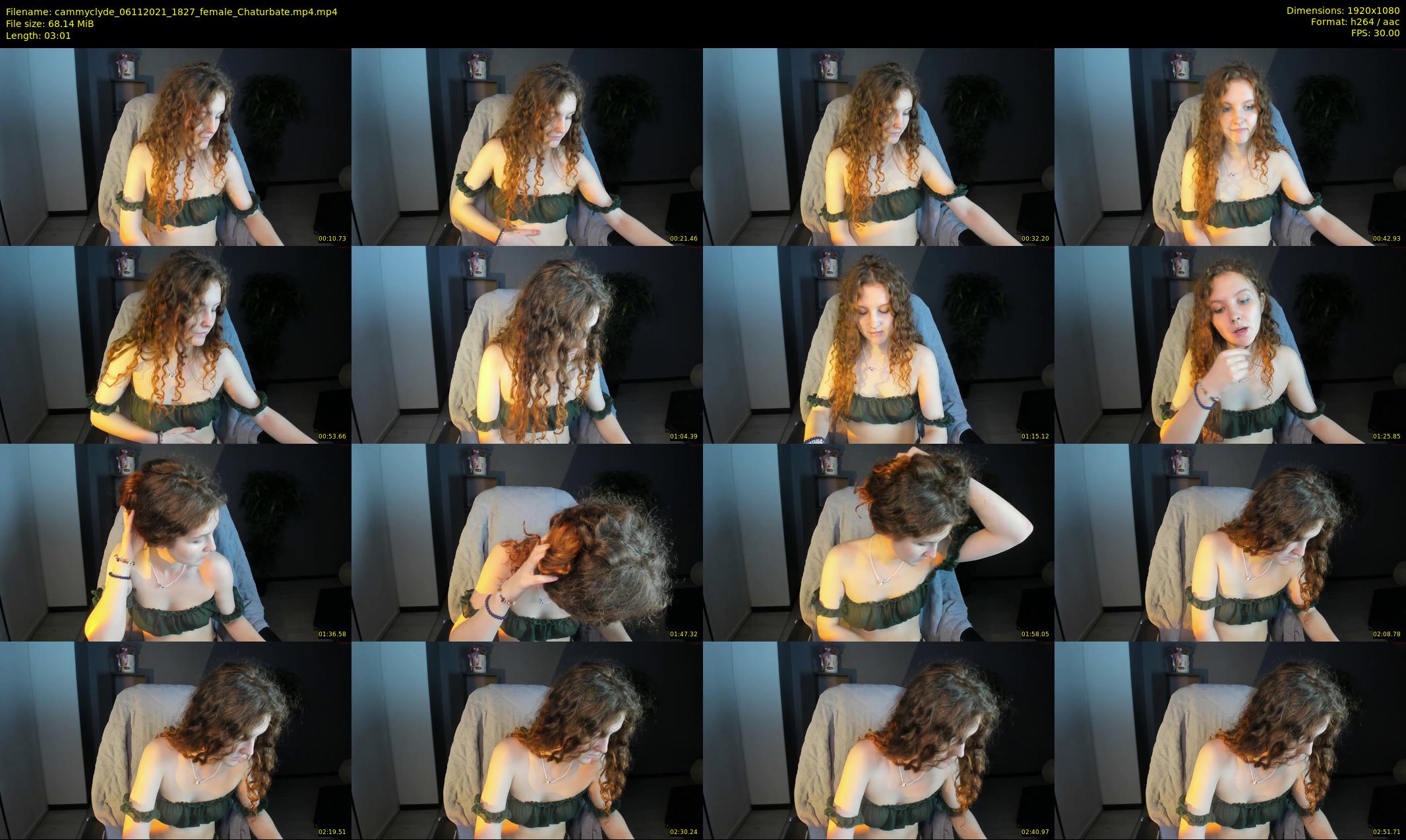 cammyclyde — 4 minute Chaturbate female cam show recording, 1080p, Nov 6, 2021