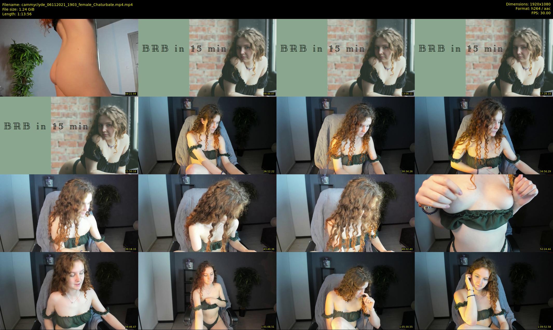 cammyclyde — 74 minute Chaturbate female cam show recording, 1080p, Nov 6, 2021