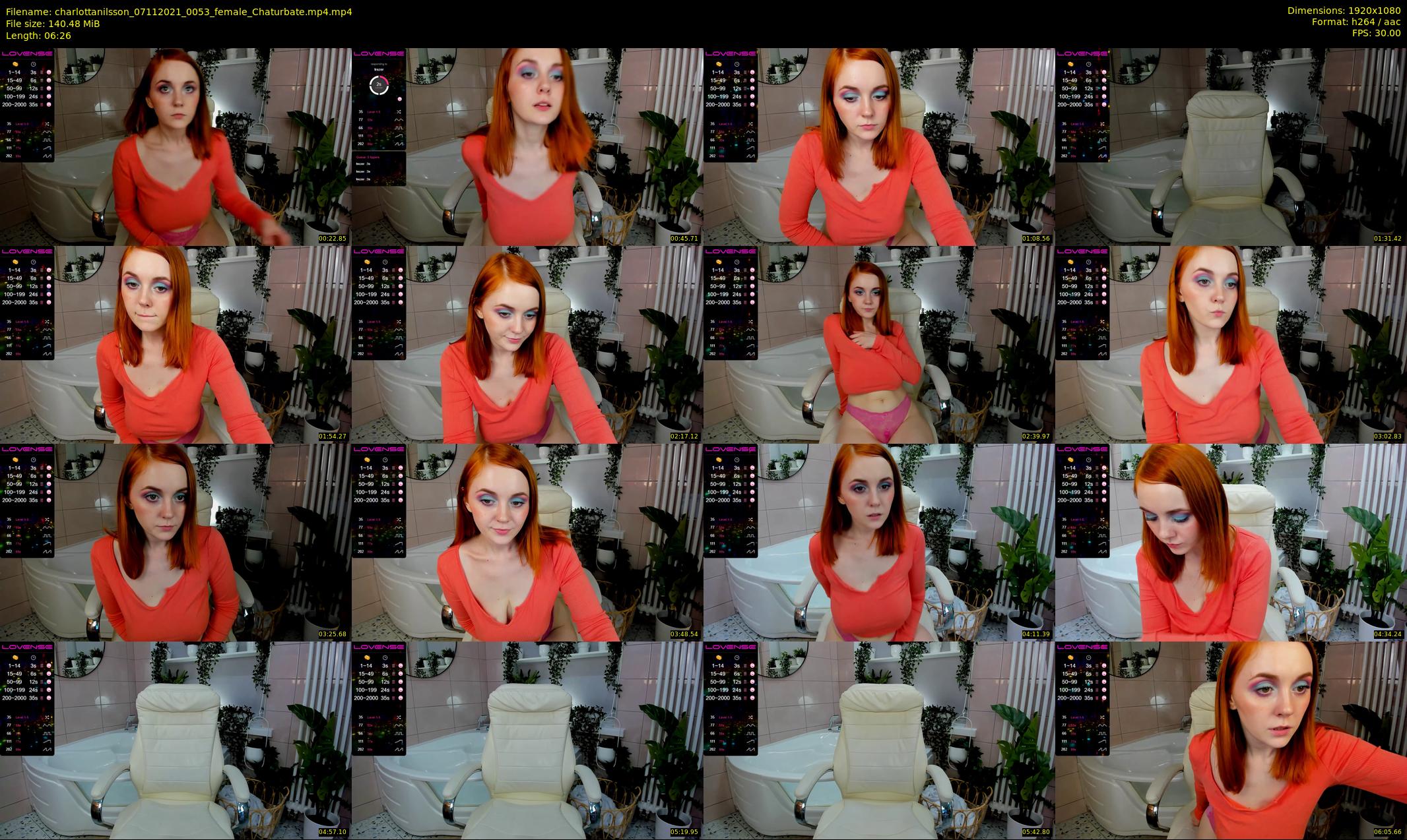 charlottanilsson — 7 minute Chaturbate female cam show recording, 1080p, Nov 7, 2021