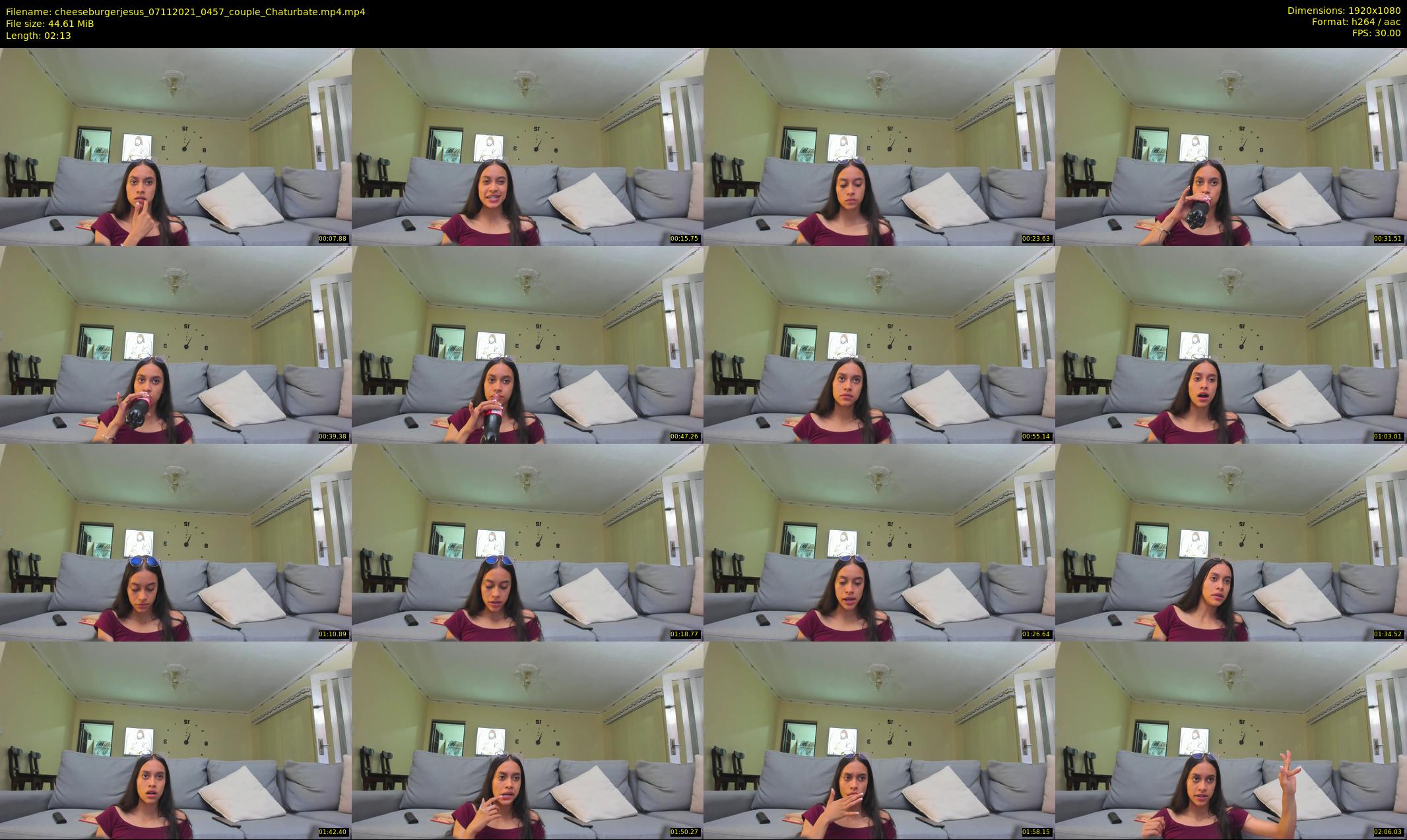 cheeseburgerjesus — 3 minute Chaturbate couple cam show recording, 1080p, Nov 7, 2021
