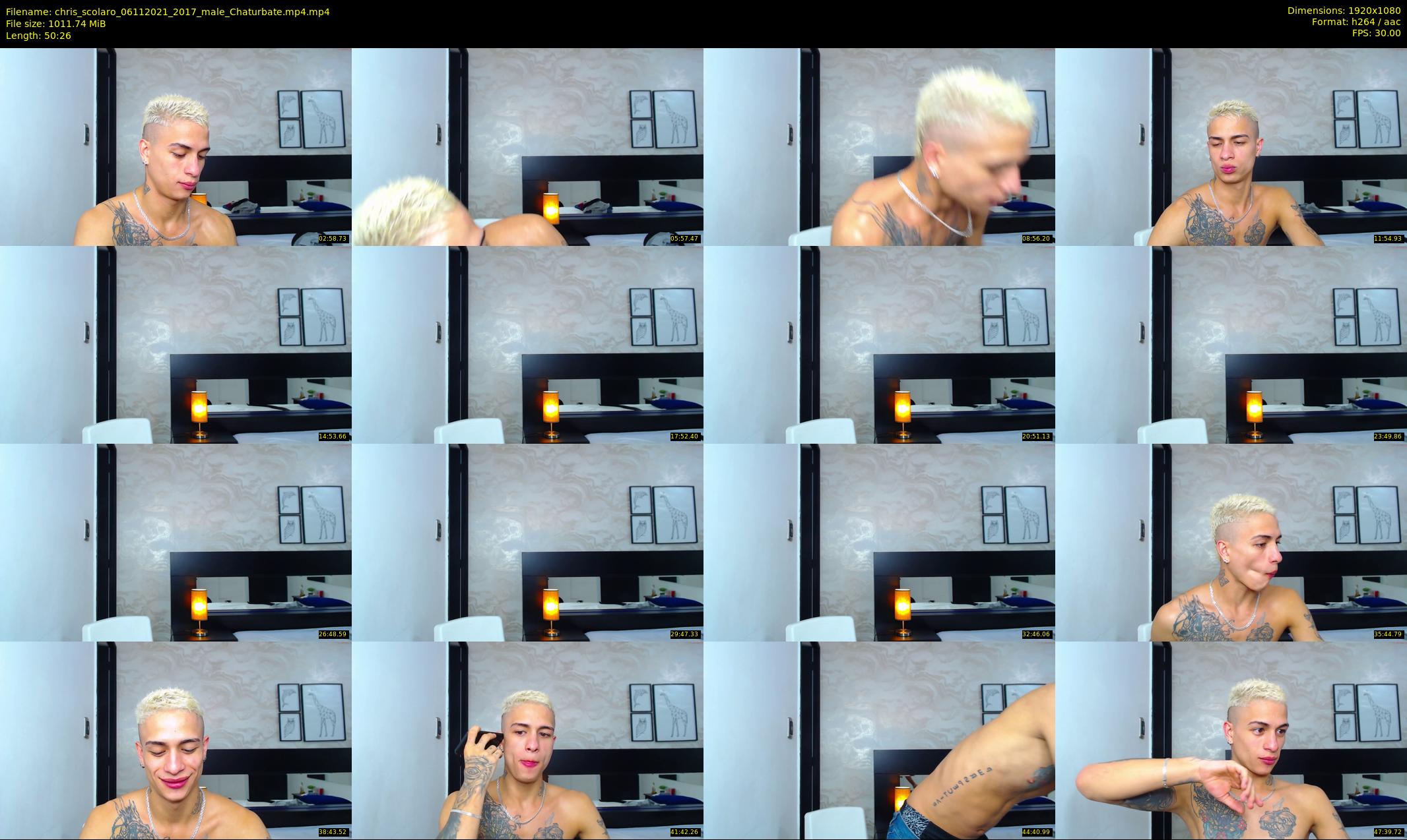 chris_scolaro — 51 minute Chaturbate male cam show recording, 1080p, Nov 6, 2021
