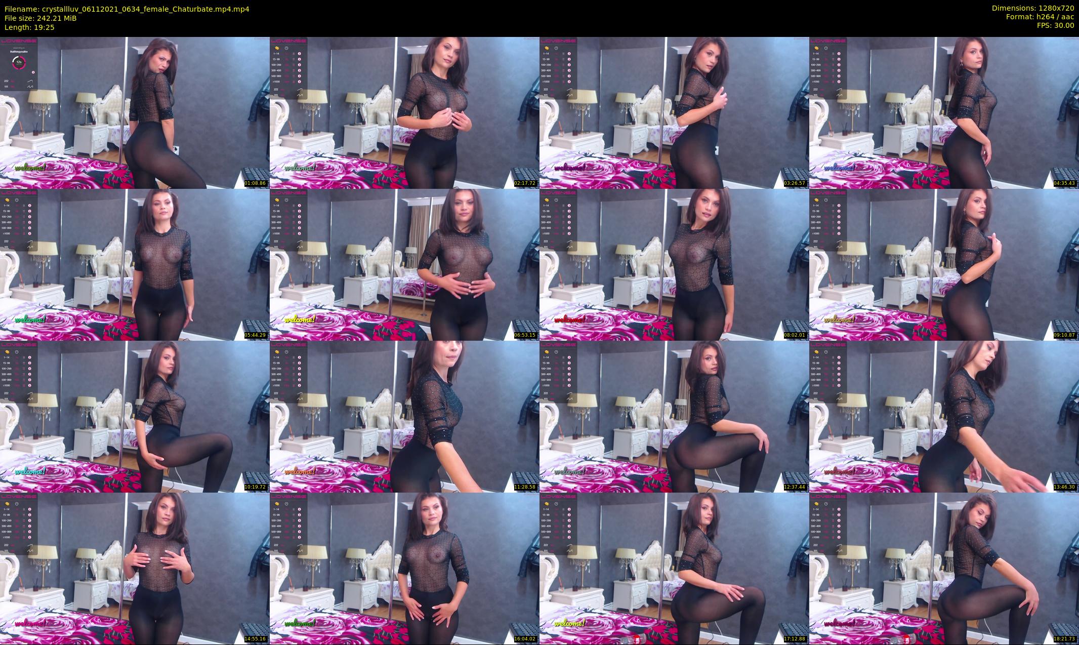 crystallluv — 20 minute Chaturbate female cam show recording, 720p, Nov 6, 2021