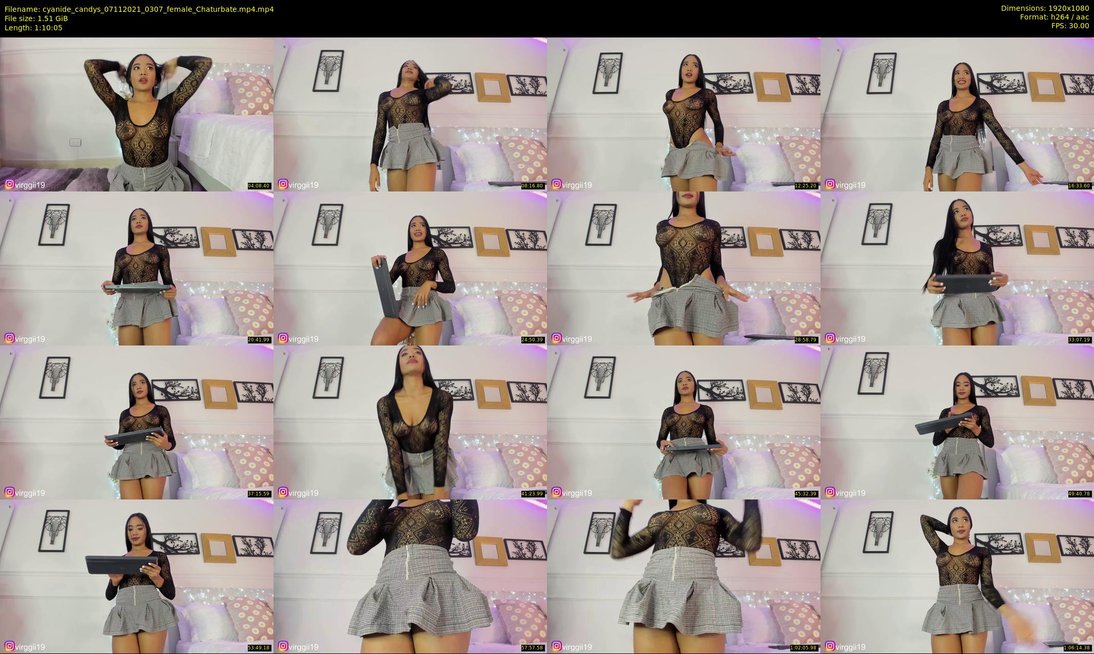 cyanide_candys — 71 minute Chaturbate female cam show recording, 1080p, Nov 7, 2021