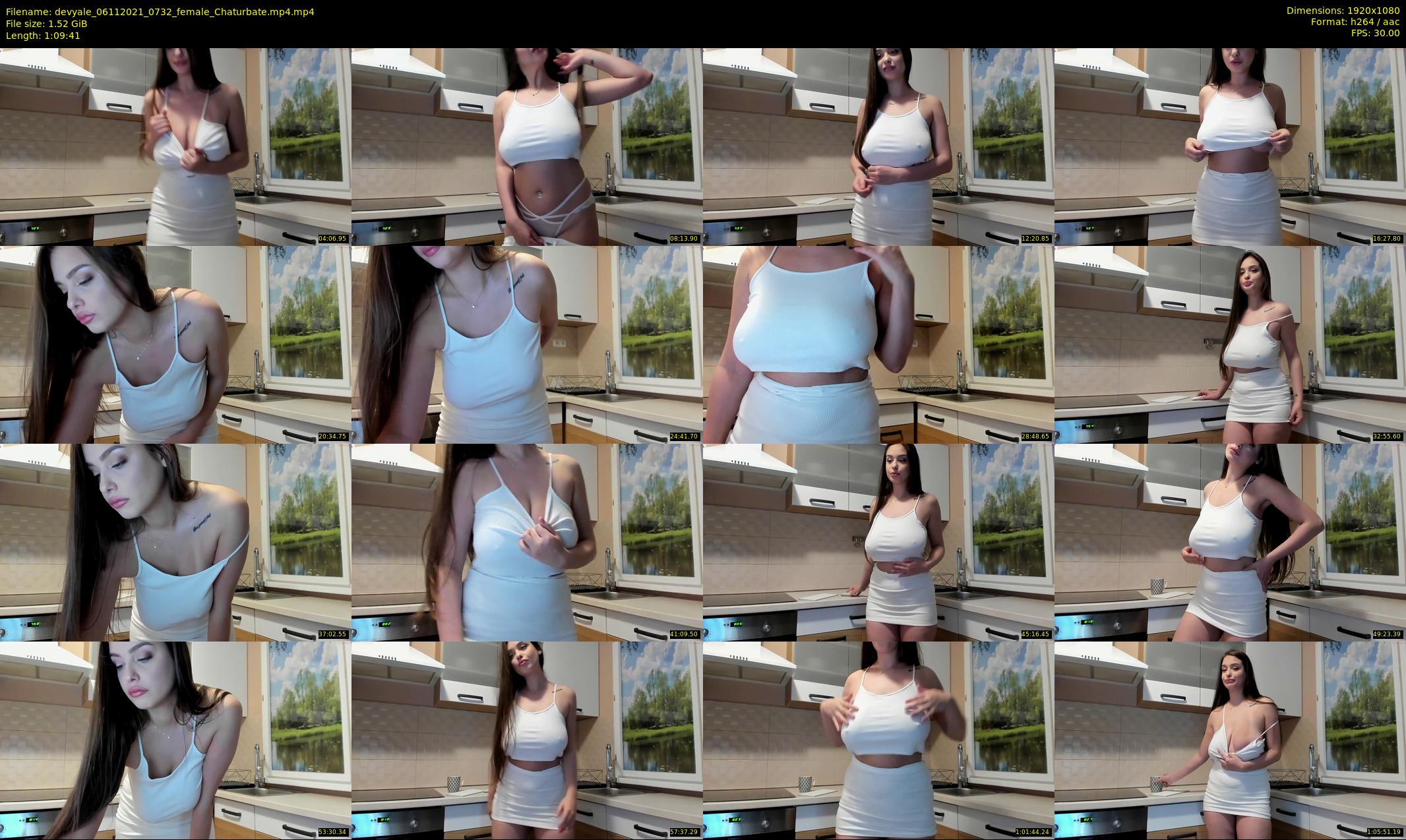 devyale — 70 minute Chaturbate female cam show recording, 1080p, Nov 6, 2021