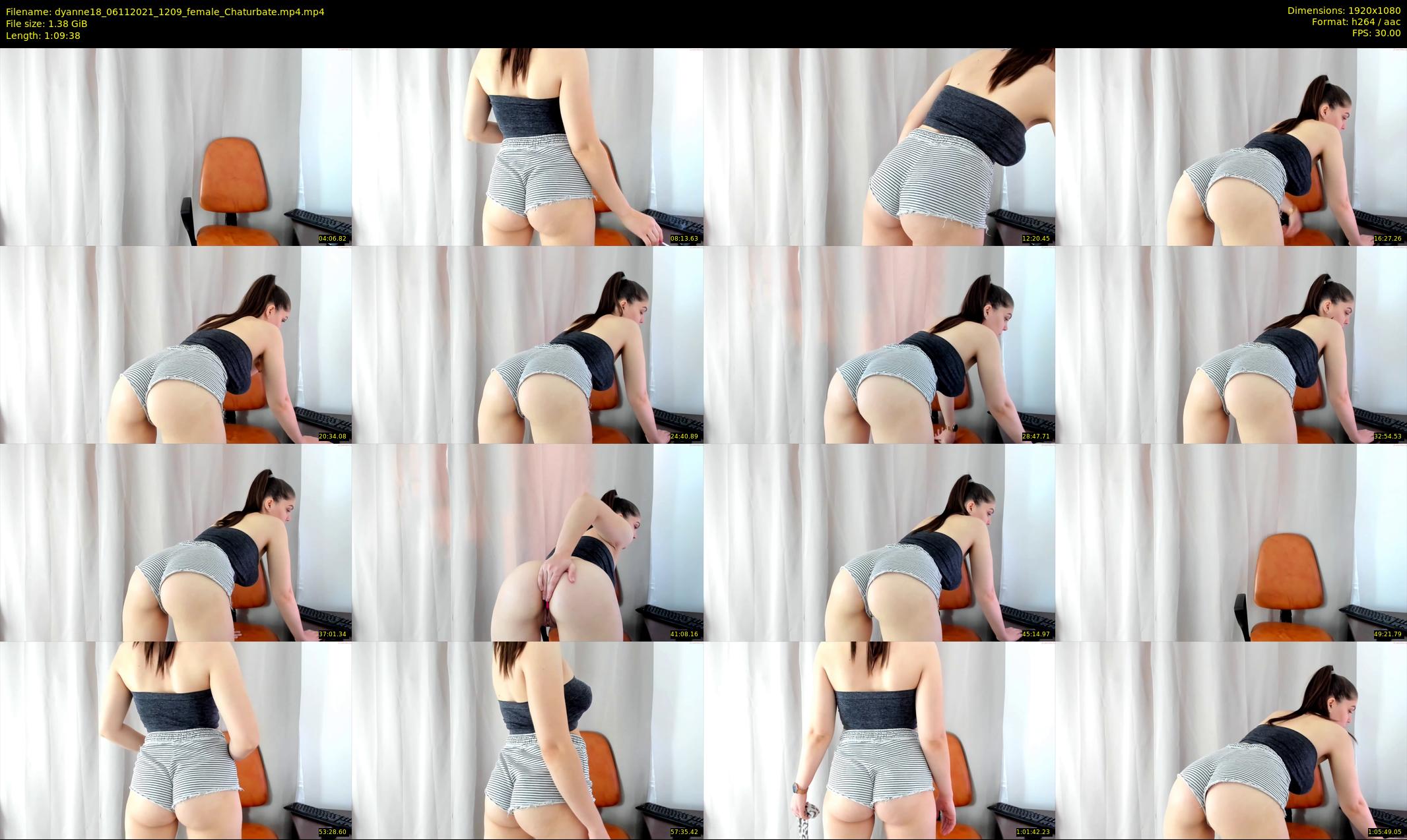 dyanne18 — 70 minute Chaturbate female cam show recording, 1080p, Nov 6, 2021