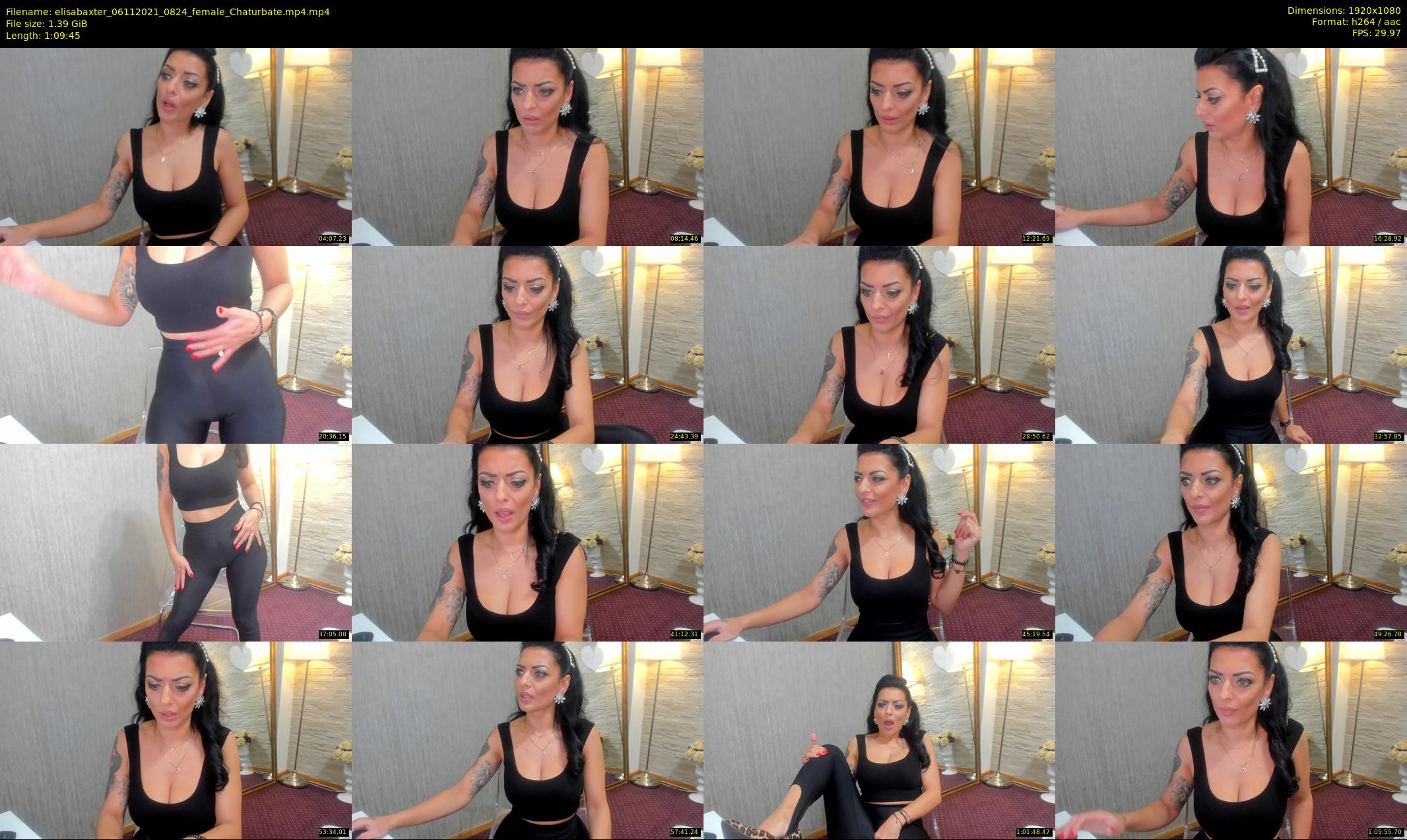 elisabaxter — 70 minute Chaturbate female cam show recording, 1080p, Nov 6, 2021