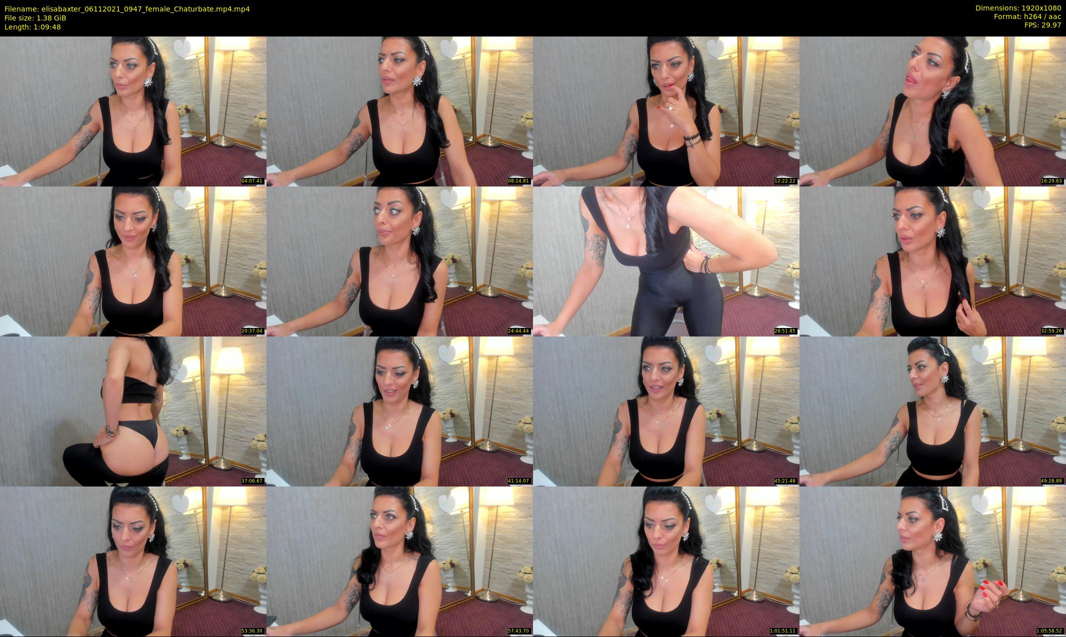 elisabaxter — 70 minute Chaturbate female cam show recording, 1080p, Nov 6, 2021