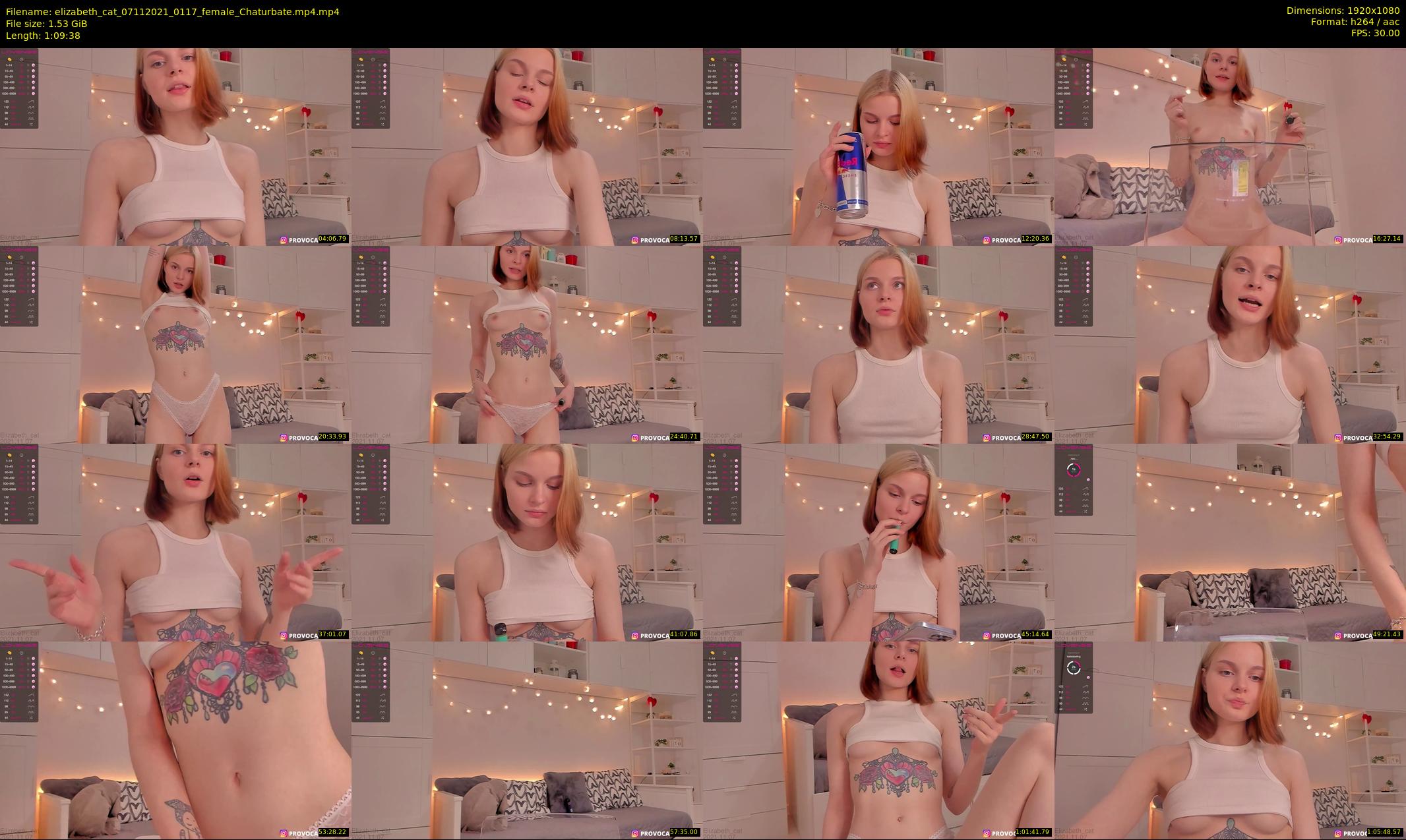 elizabeth_cat — 70 minute Chaturbate female cam show recording, 1080p, Nov 7, 2021