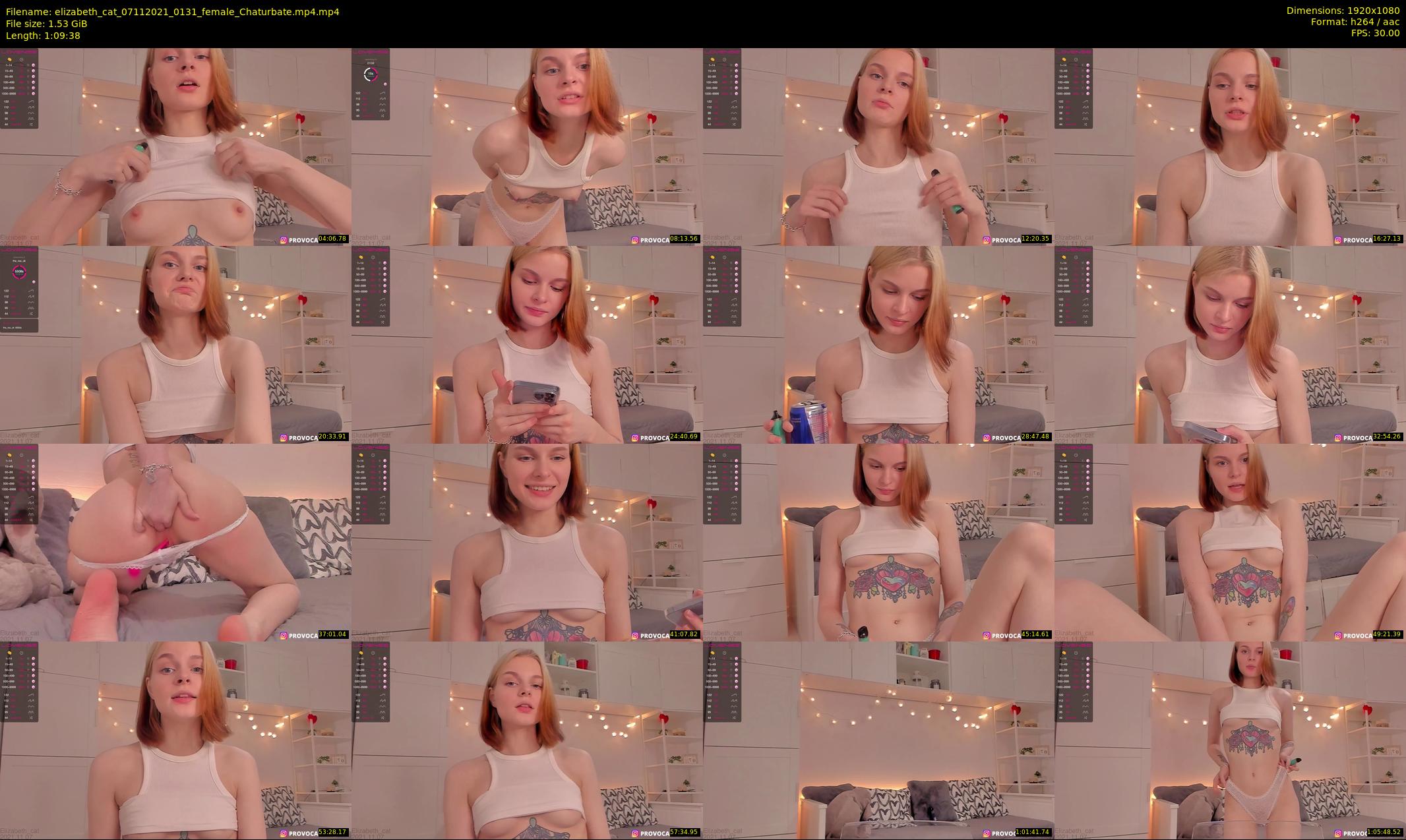 elizabeth_cat — 70 minute Chaturbate female cam show recording, 1080p, Nov 7, 2021