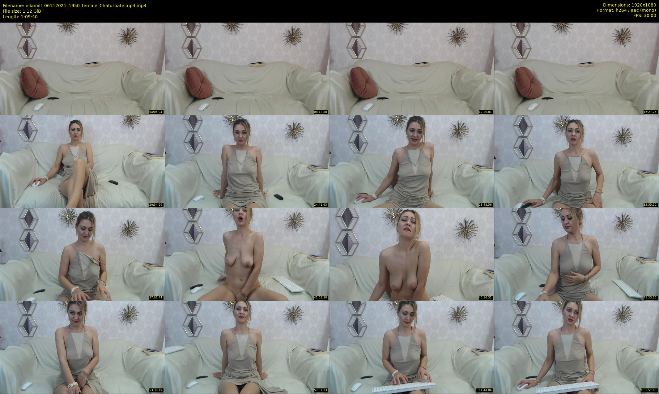 ellamilf — 70 minute Chaturbate female cam show recording, 1080p, Nov 6, 2021