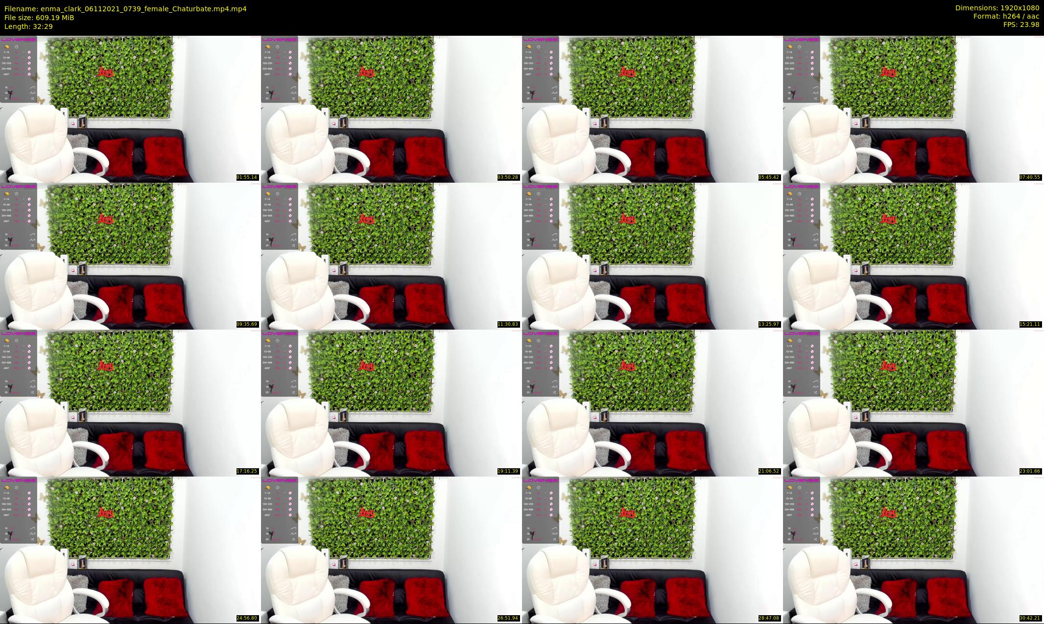 enma_clark — 33 minute Chaturbate female cam show recording, 1080p, Nov 6, 2021