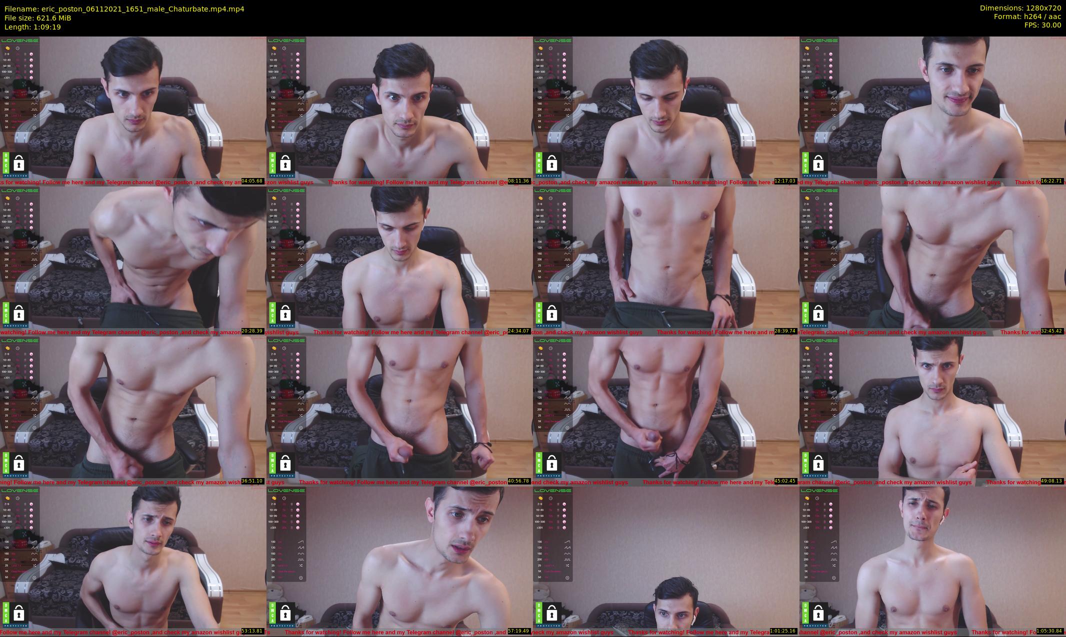 eric_poston — 70 minute Chaturbate male cam show recording, 720p, Nov 6, 2021