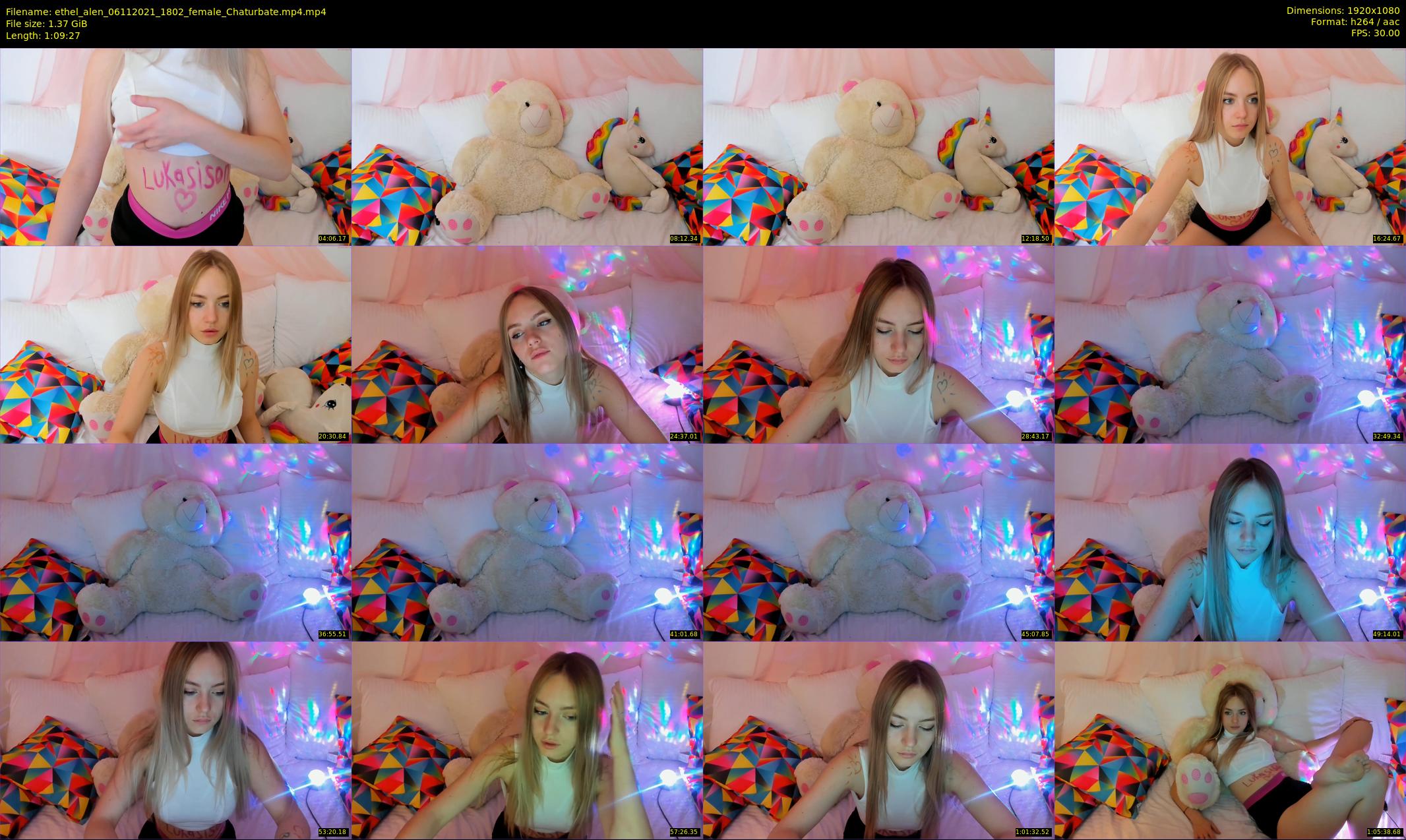 ethel_alen — 70 minute Chaturbate female cam show recording, 1080p, Nov 6, 2021