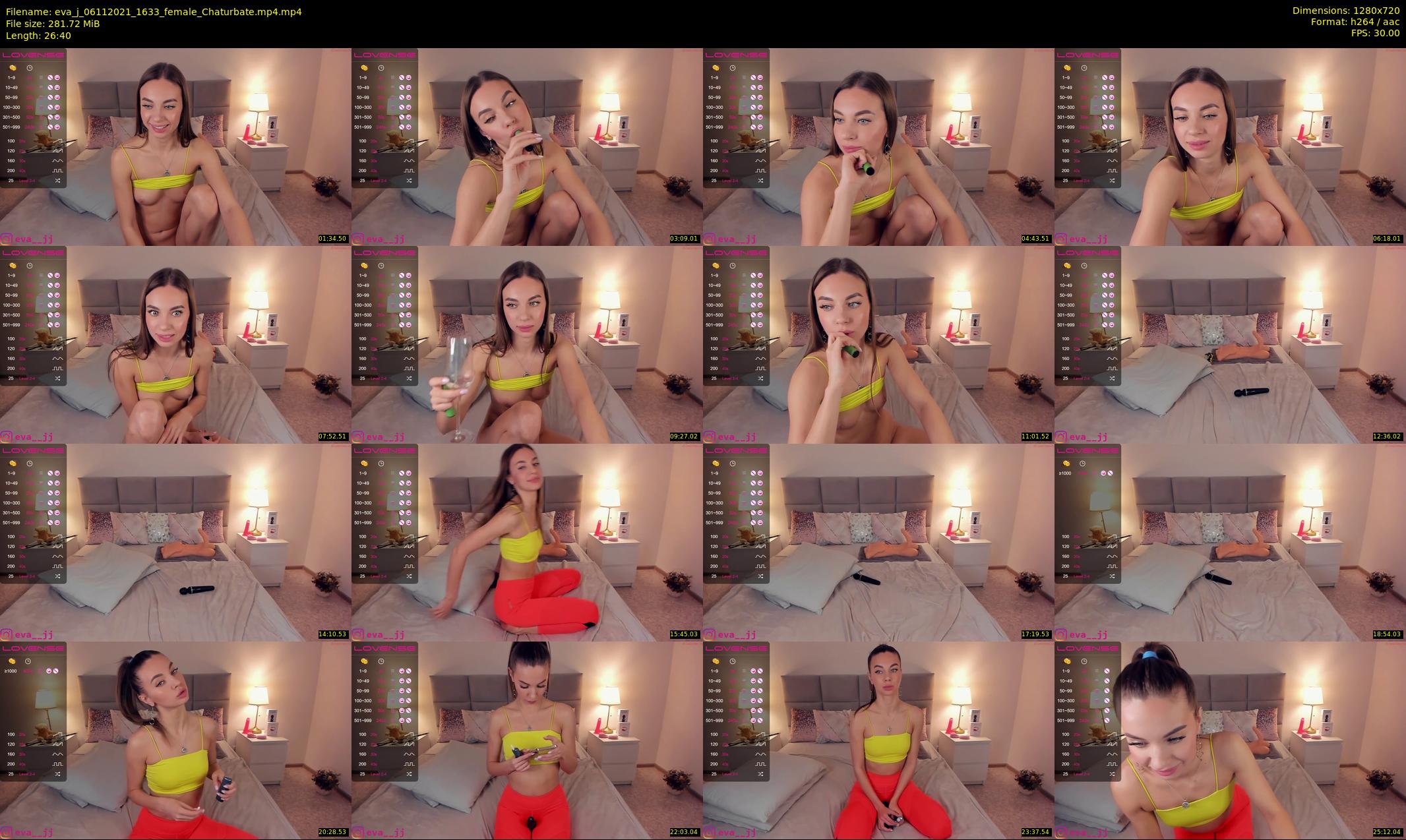 eva_j — 27 minute Chaturbate female cam show recording, 720p, Nov 6, 2021