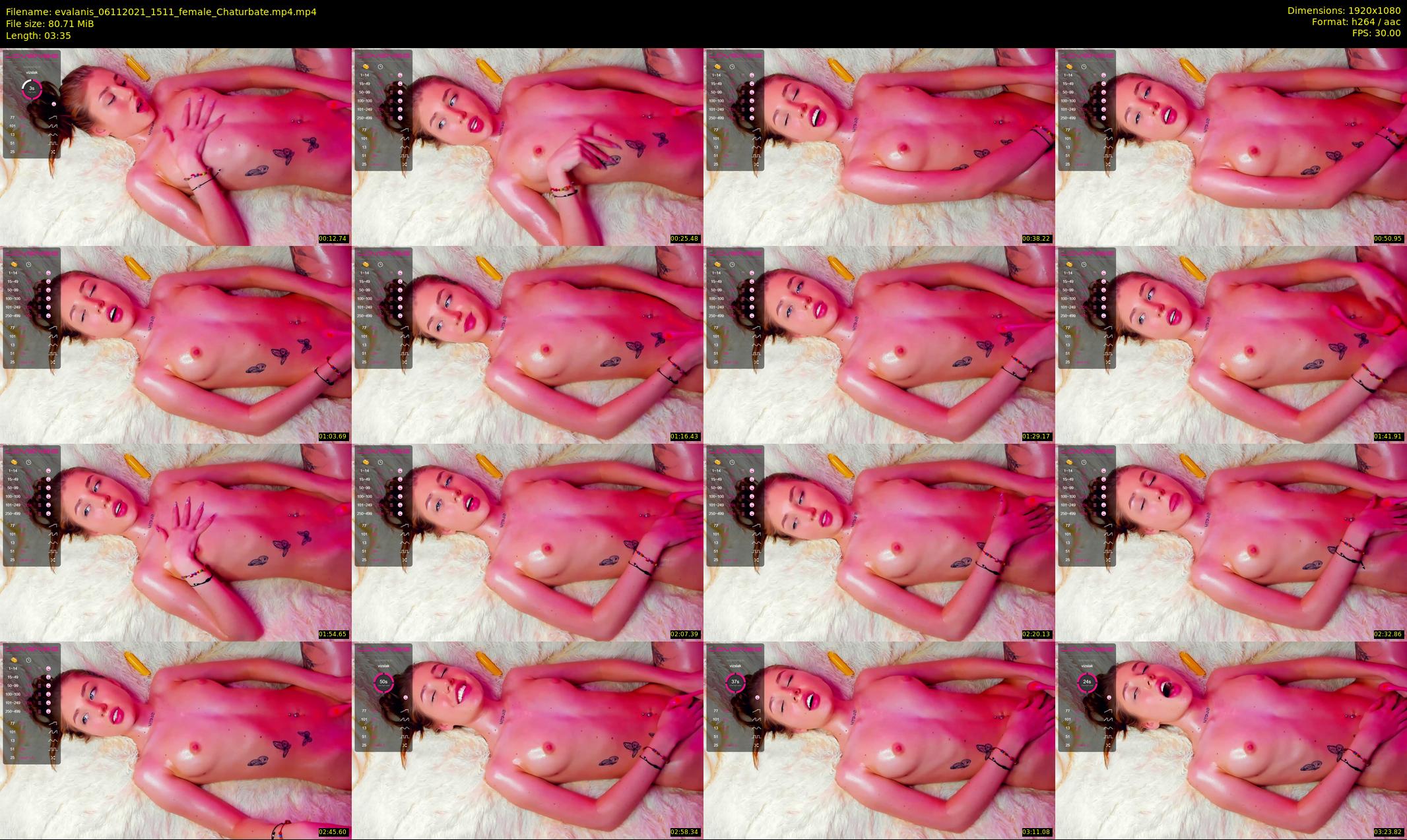 evalanis — 4 minute Chaturbate couple cam show recording, 1080p, Nov 6, 2021