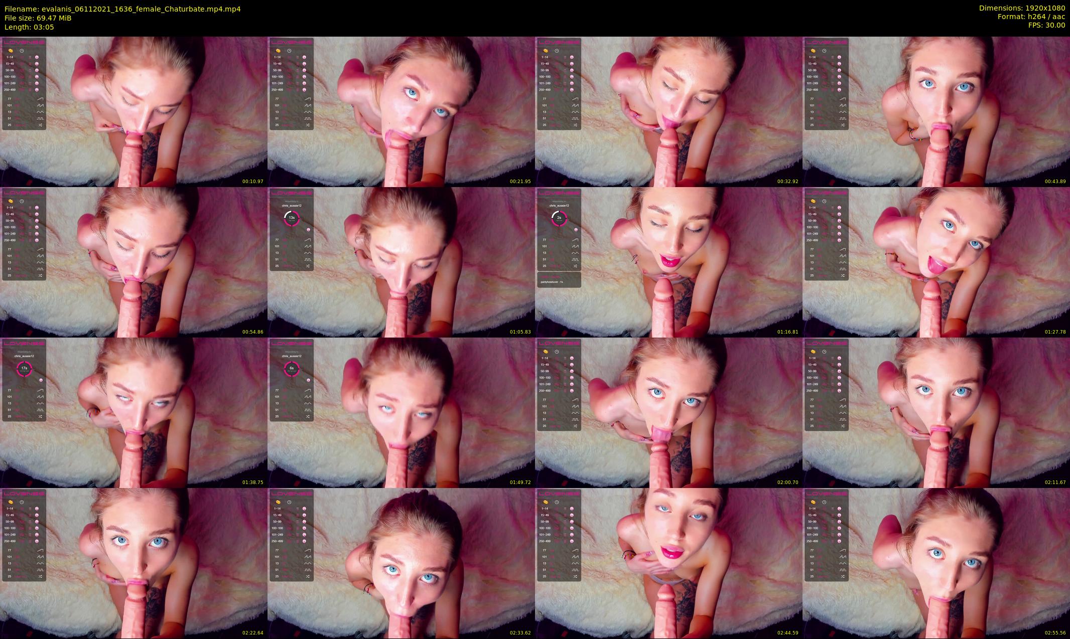 evalanis — 4 minute Chaturbate couple cam show recording, 1080p, Nov 6, 2021